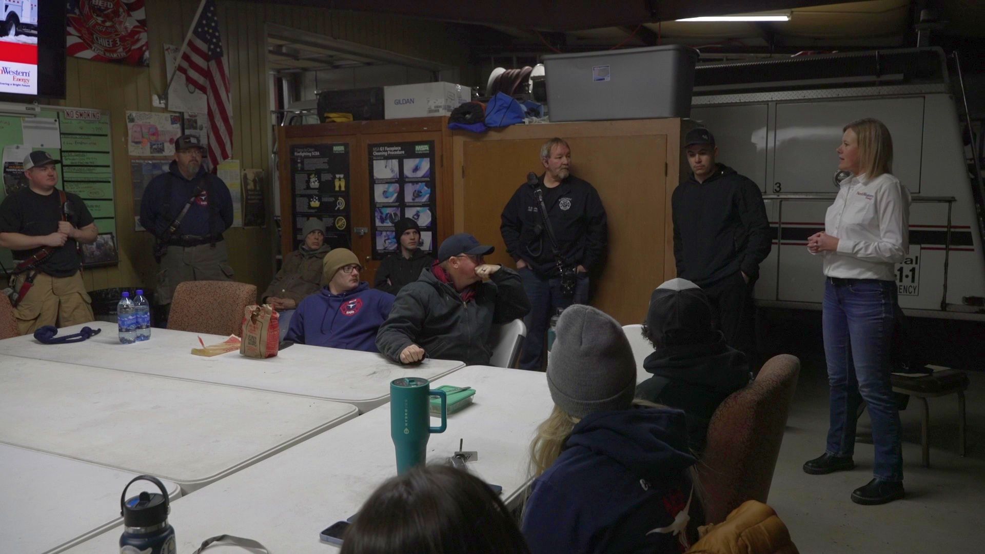 On Wednesday, February 19, 2025, NorthWestern Energy donated gas detection equipment to Black Eagle Volunteer Fire Department.