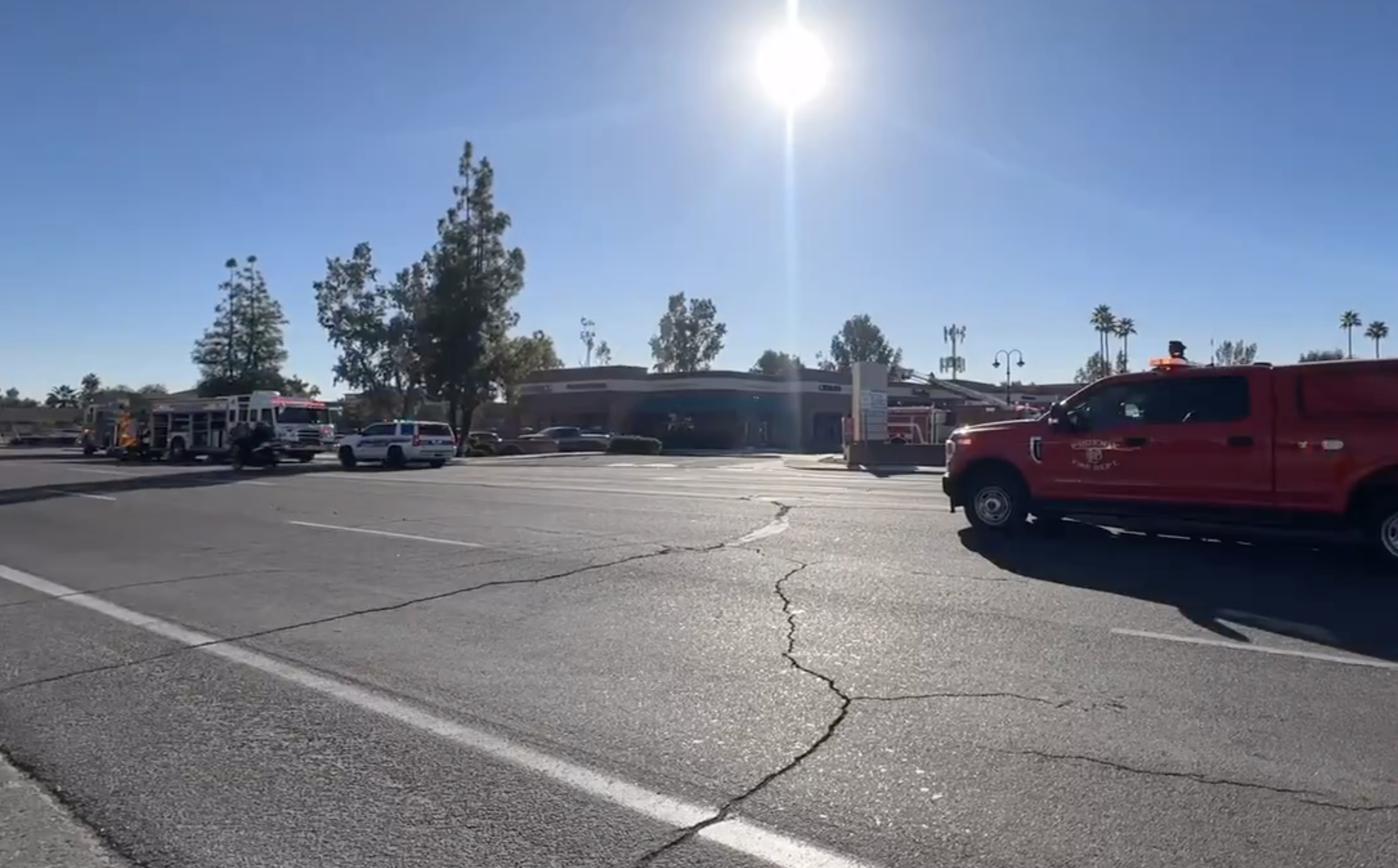 Tatum and Thunderbird explosion 