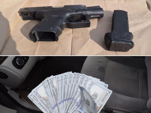 fake money gun