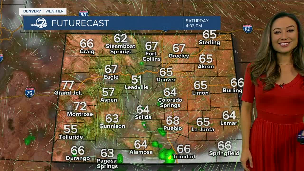 Denver7 forecast Saturday
