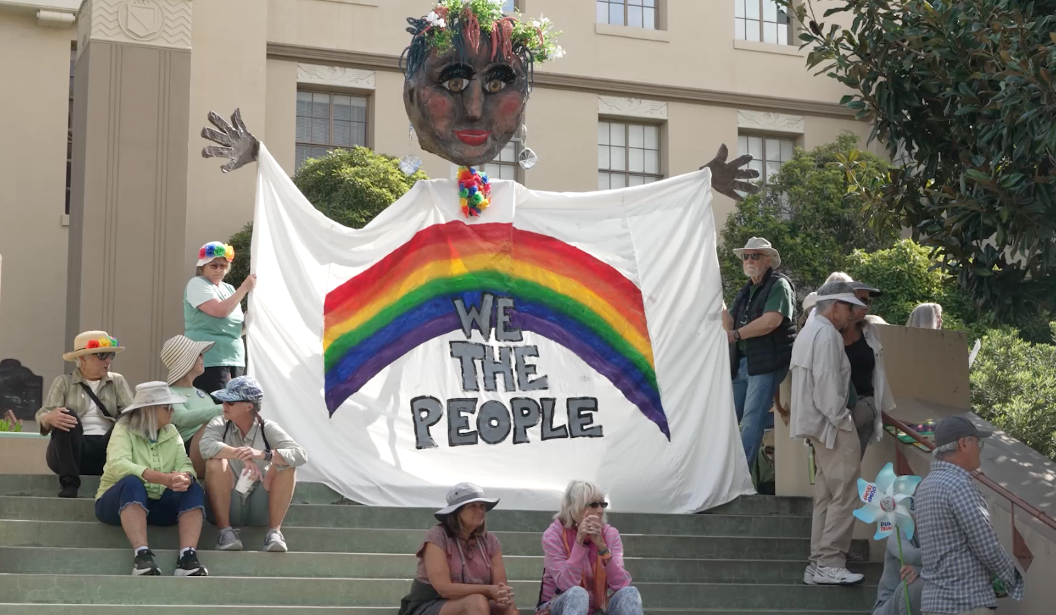 No Kings protest in San Luis Obispo on March 28, 2026 
