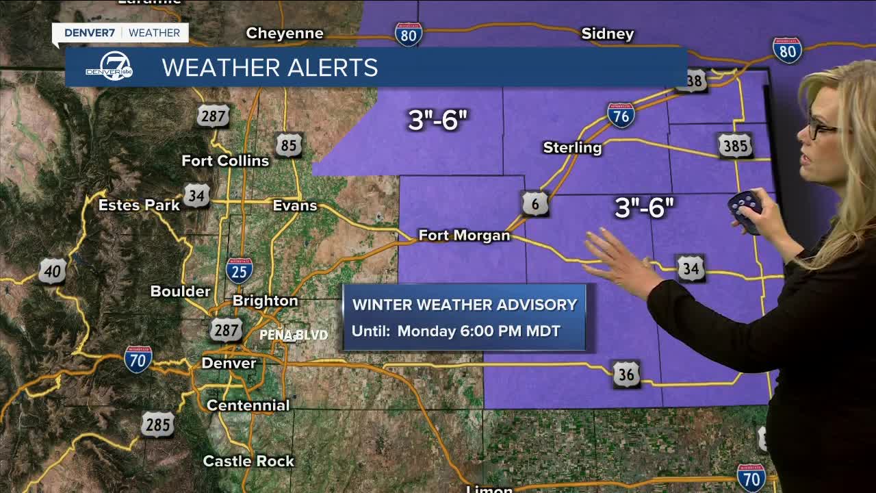 Winter Weather Advisory for NE Colorado