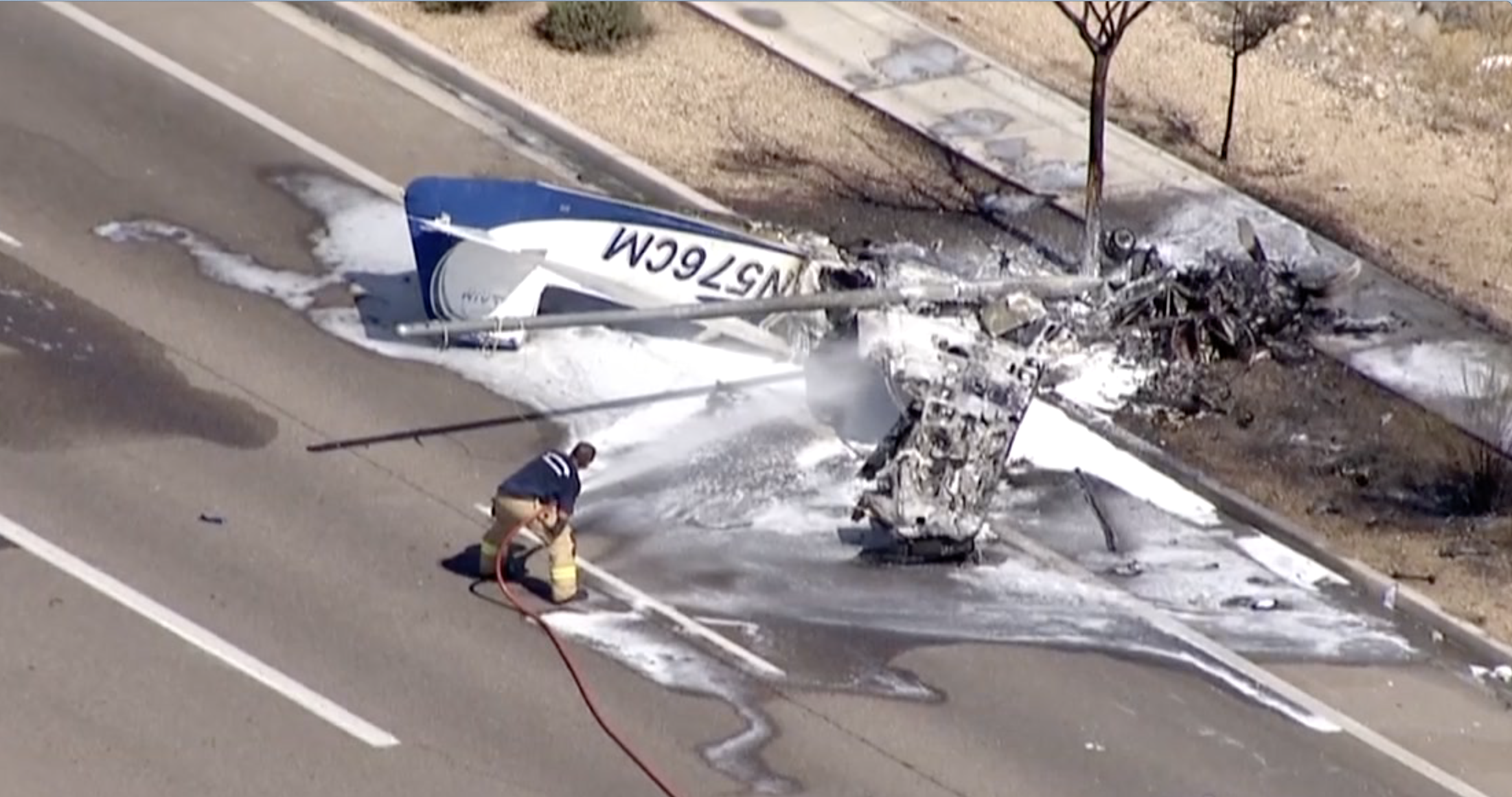 Small plane crash in Deer Val