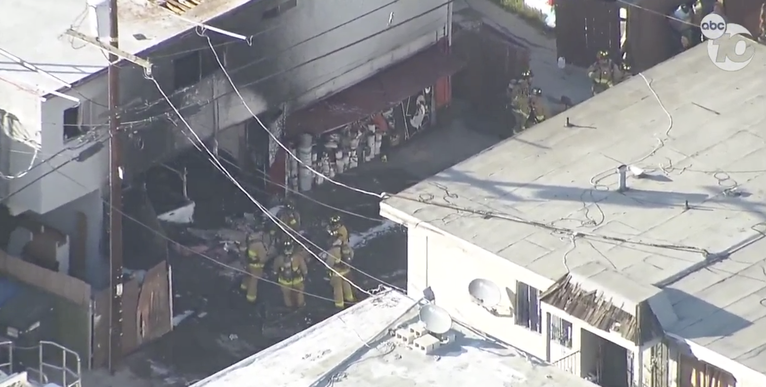 Teralta West Apartment Fire Displaces Nine Residents