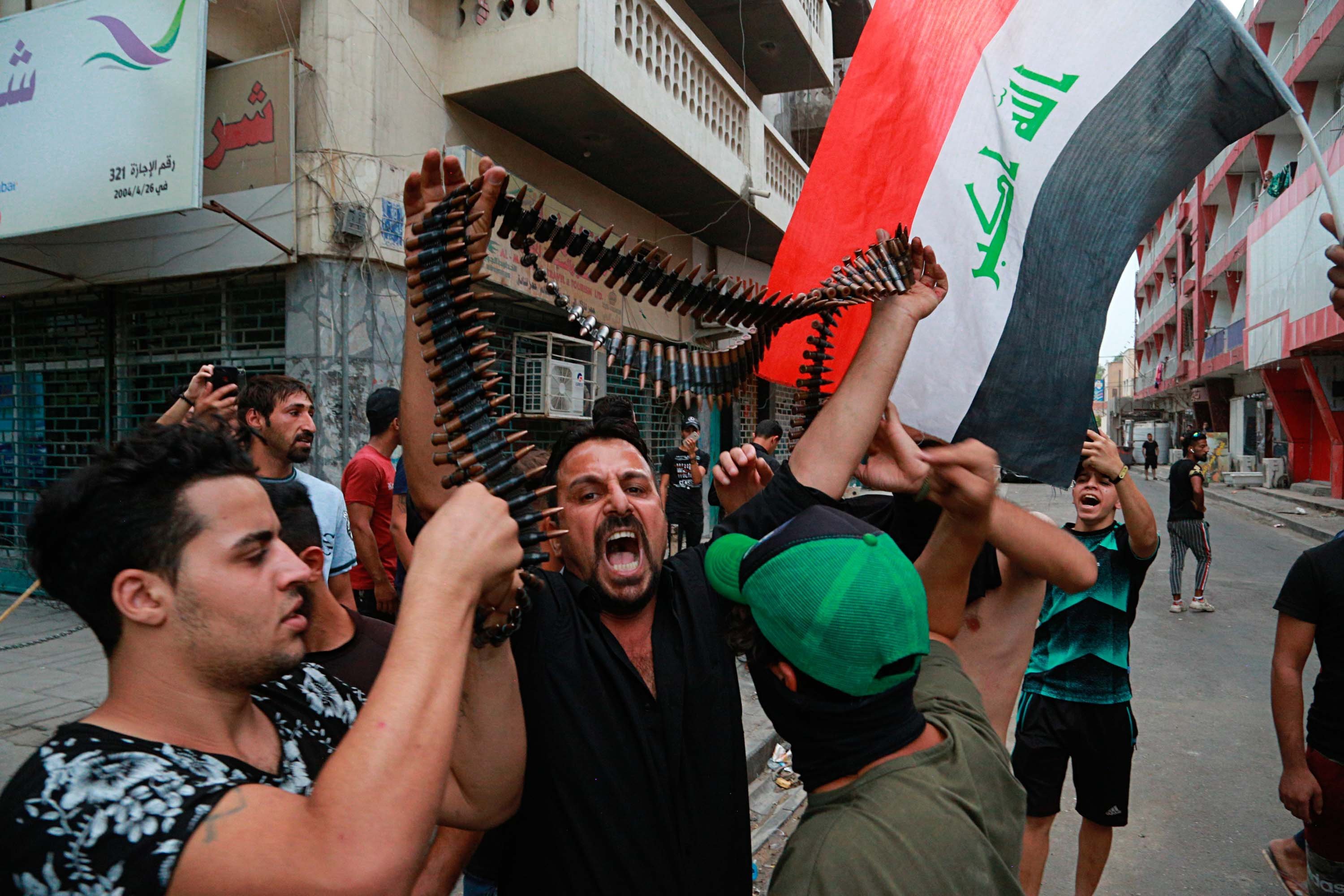 Violent Protests in Iraq