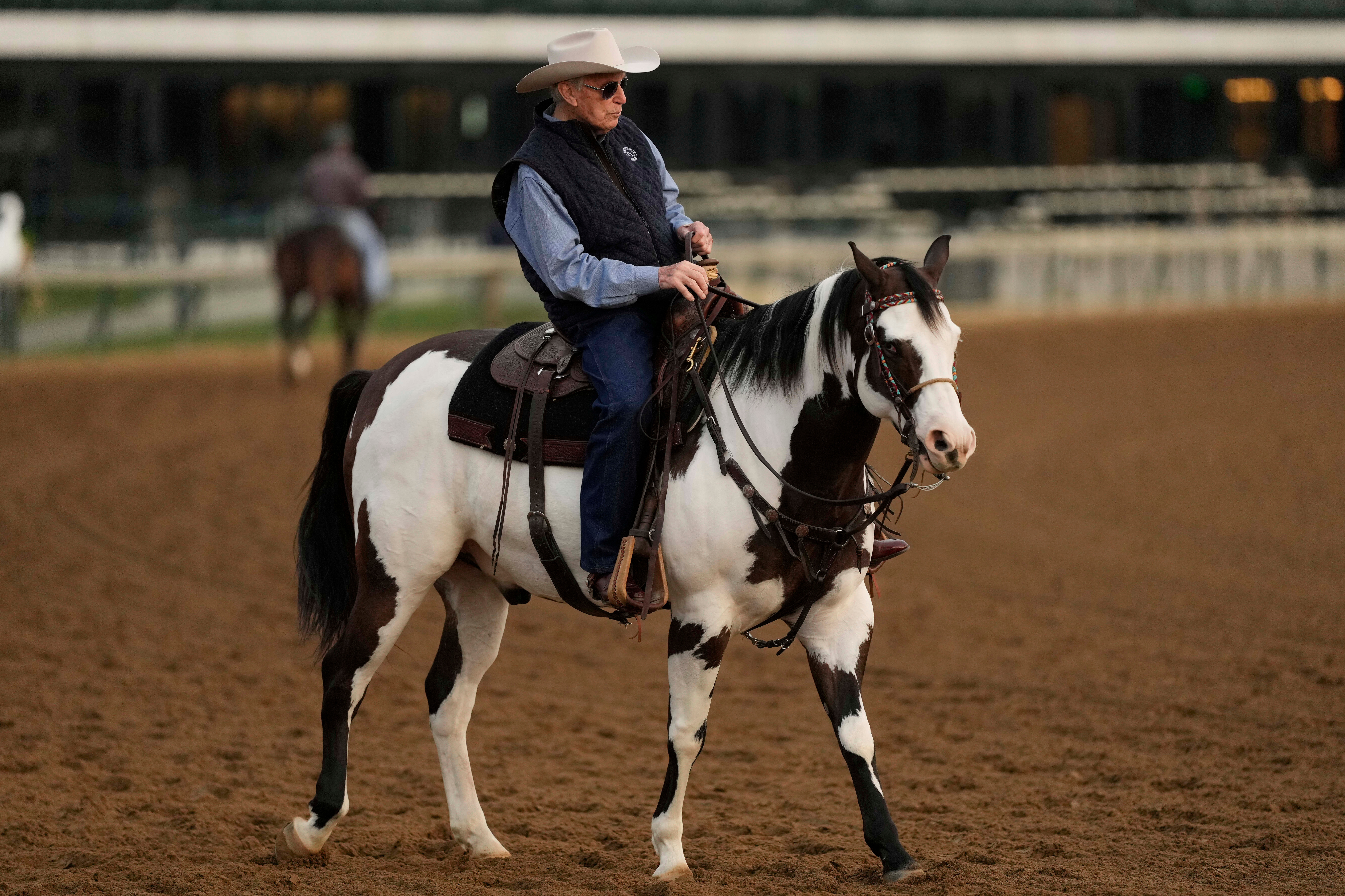 Kentucky Derby Post Lukas Horse Racing