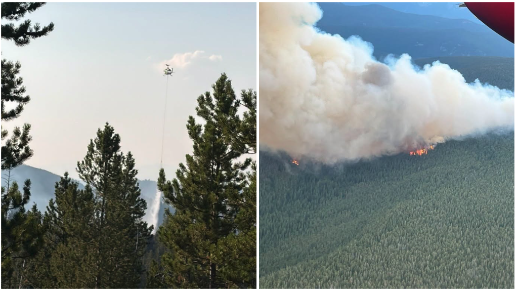 Edwards Creek Bobcat Lakes fires