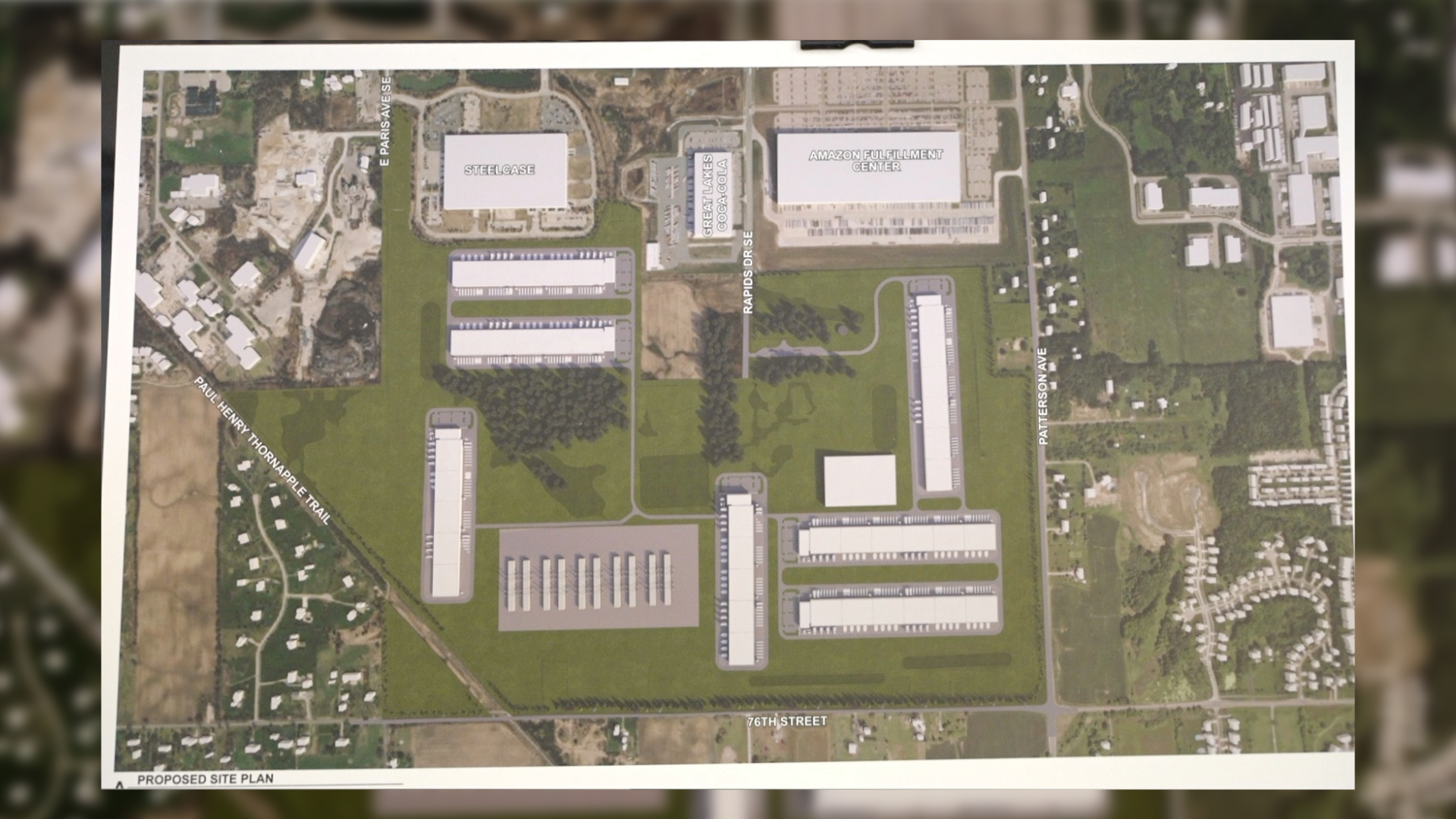 Microsoft Data Center Proposed Map