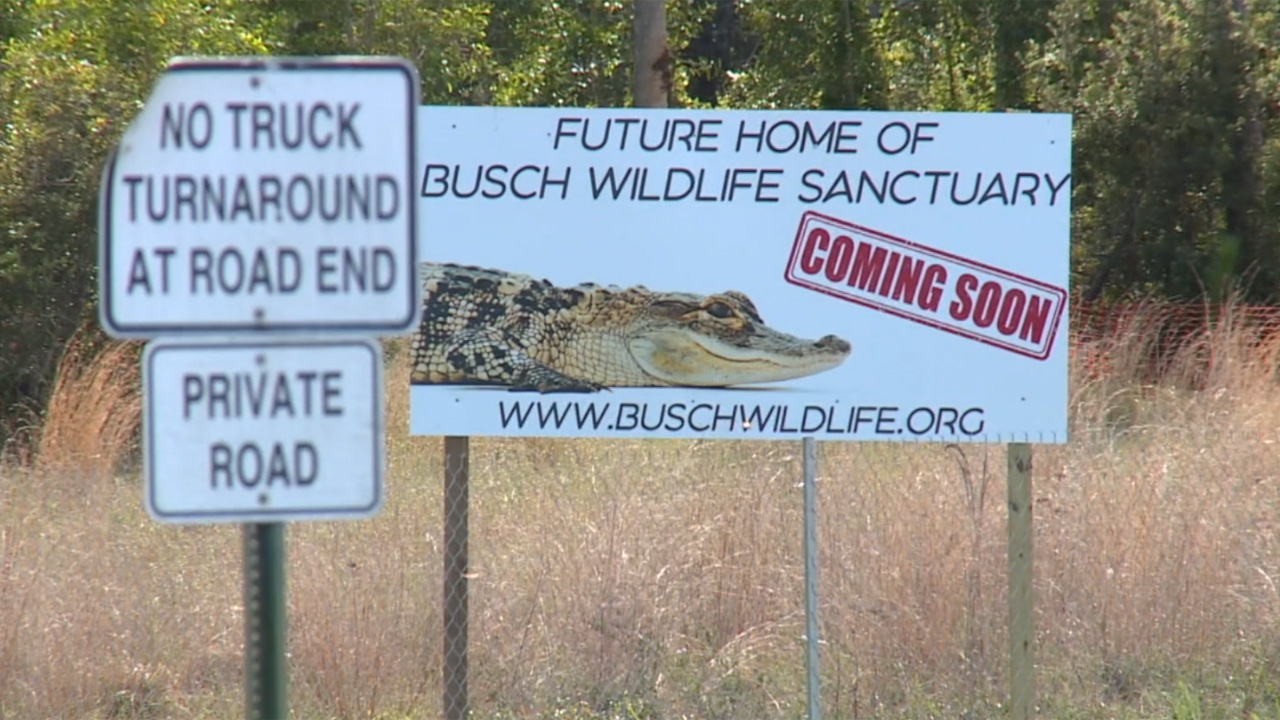 Busch Wildlife Sanctuary coming soon