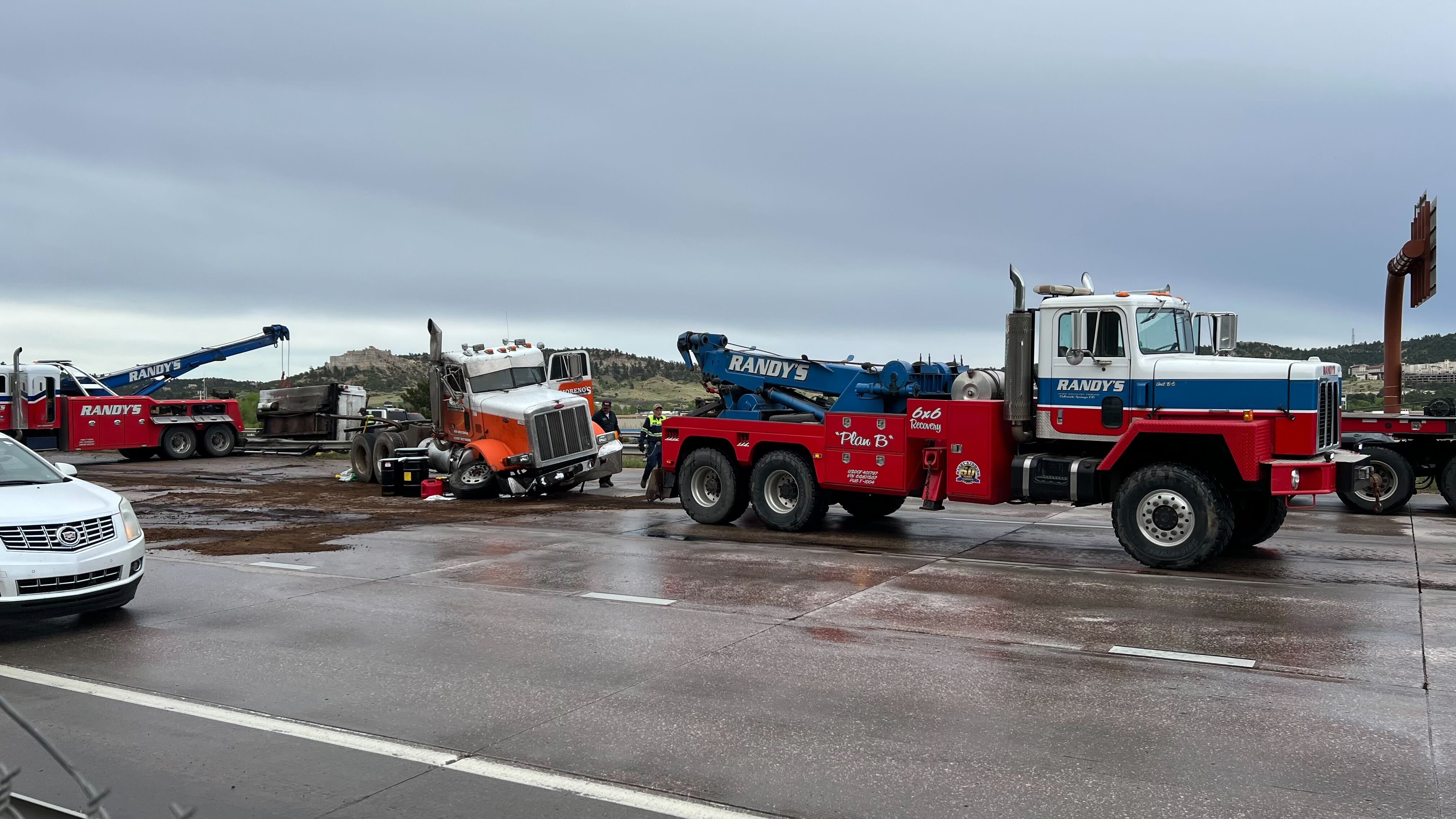 Southbound I-25 Crash 