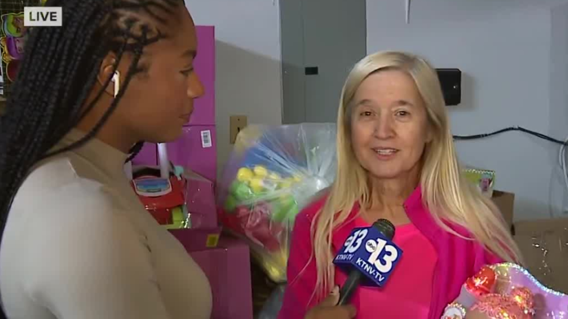 Shakeria Hawkins interviews Donna Capizzi in her home