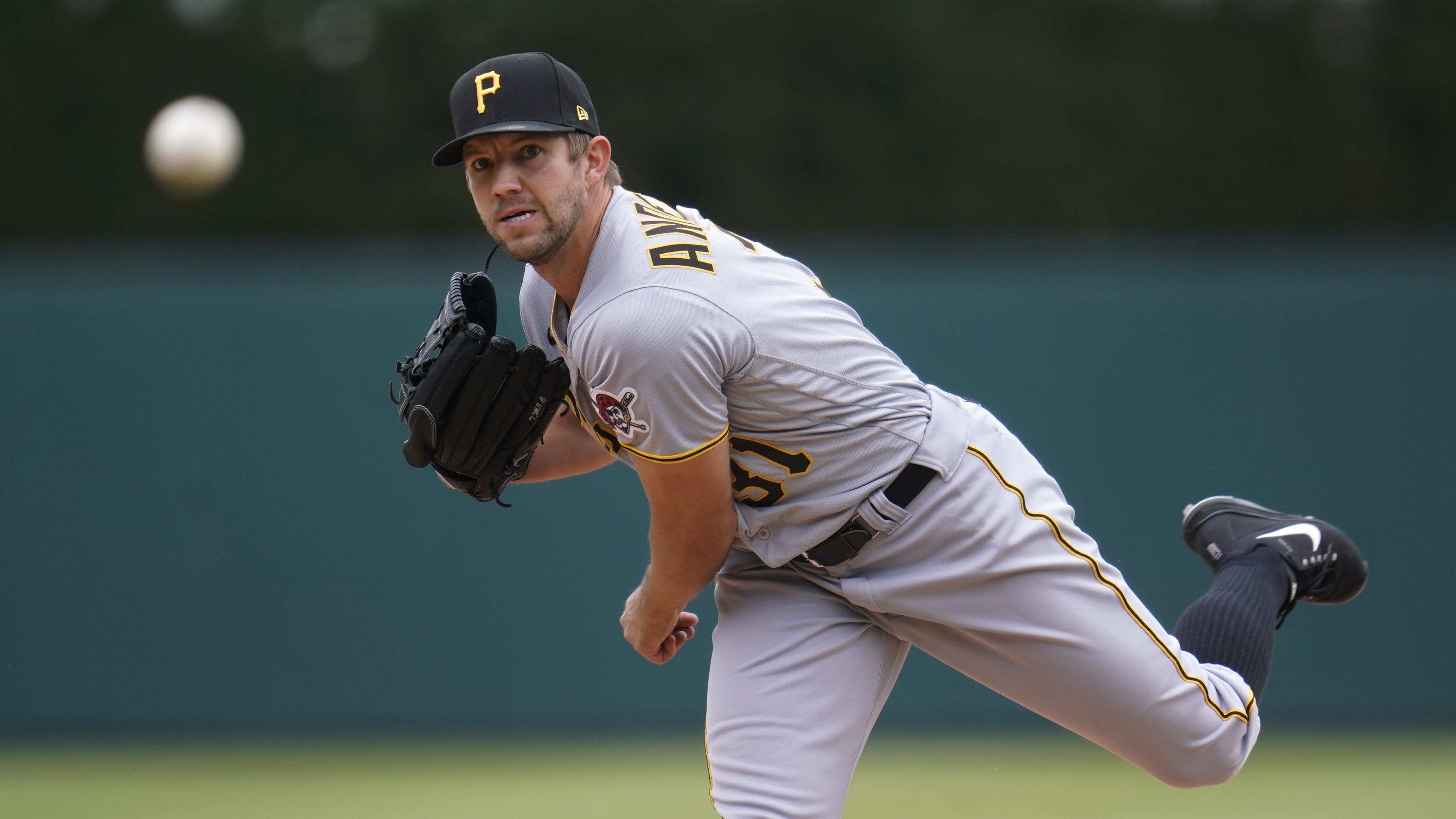 Tyler Anderson Pirates Tigers Baseball