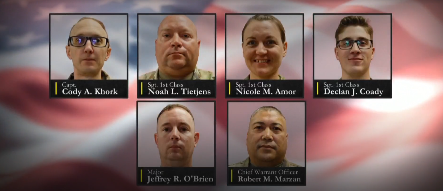 6 US troops killed in Kuwait during Iran war