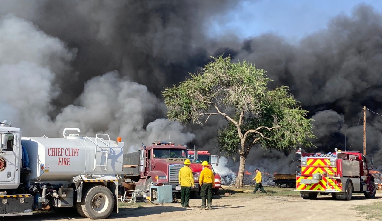 Man arrested for arson following fire near Hot Springs