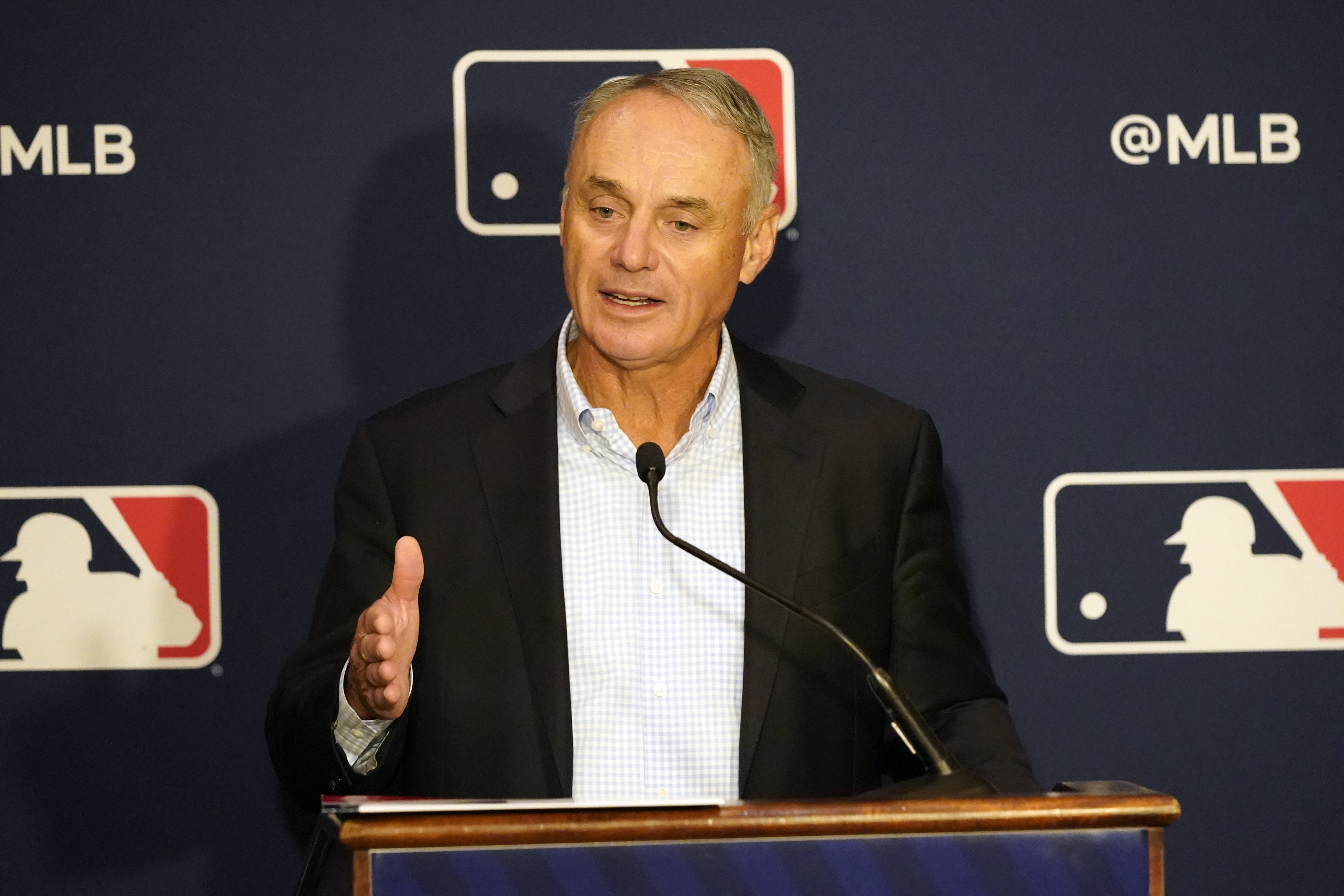 Rob Manfred MLB Lockout Baseball