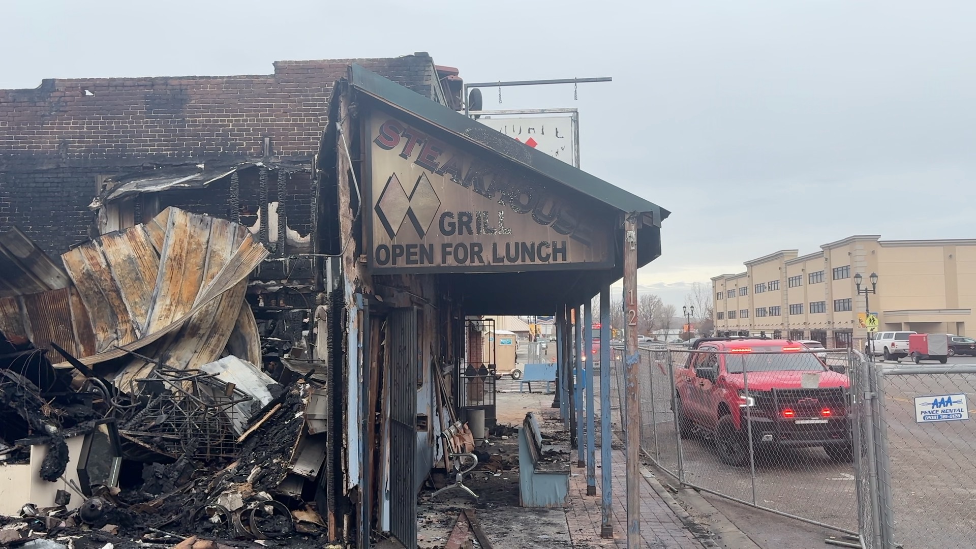 Double Diamond Saloon destroyed