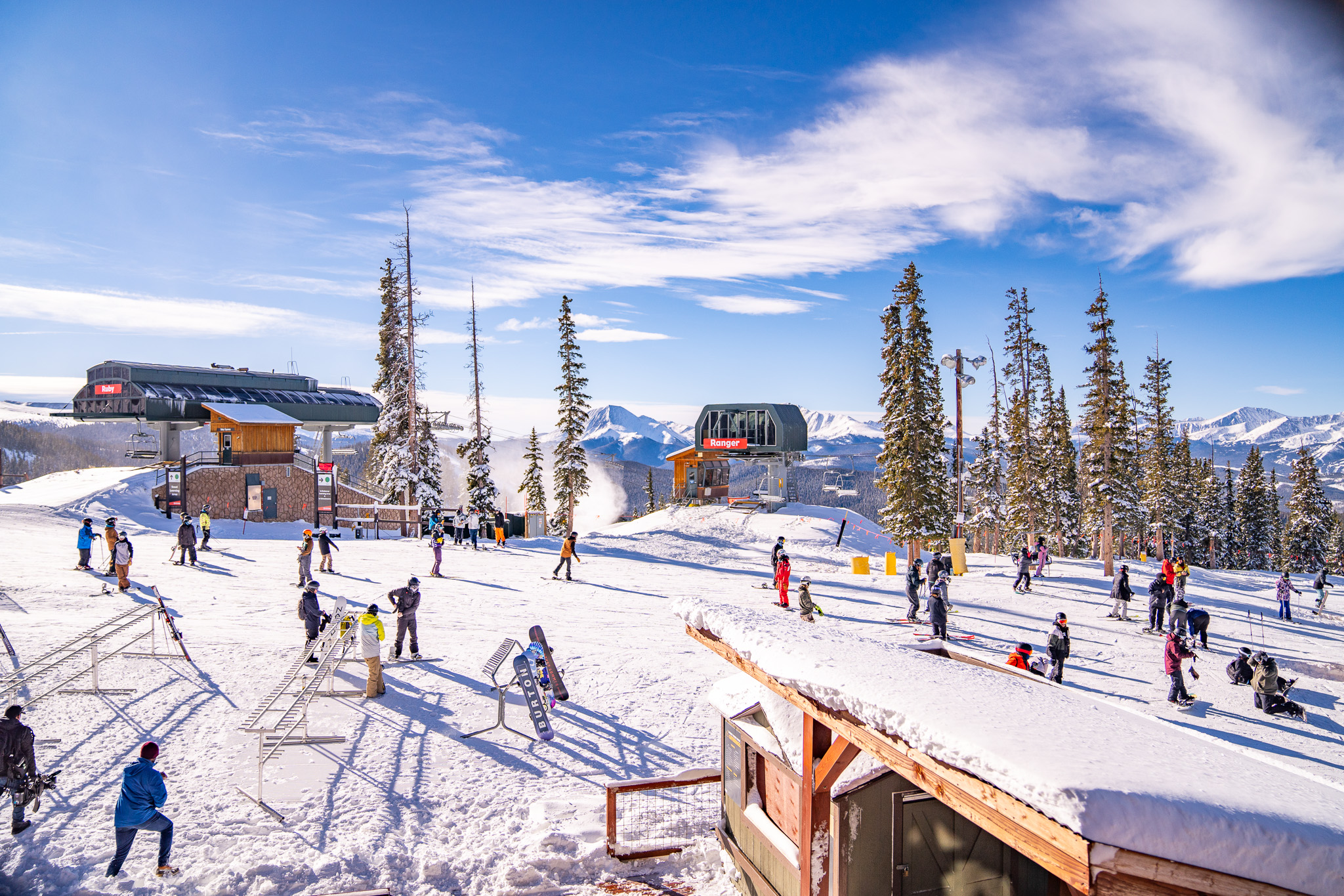 keystone resort skiing 