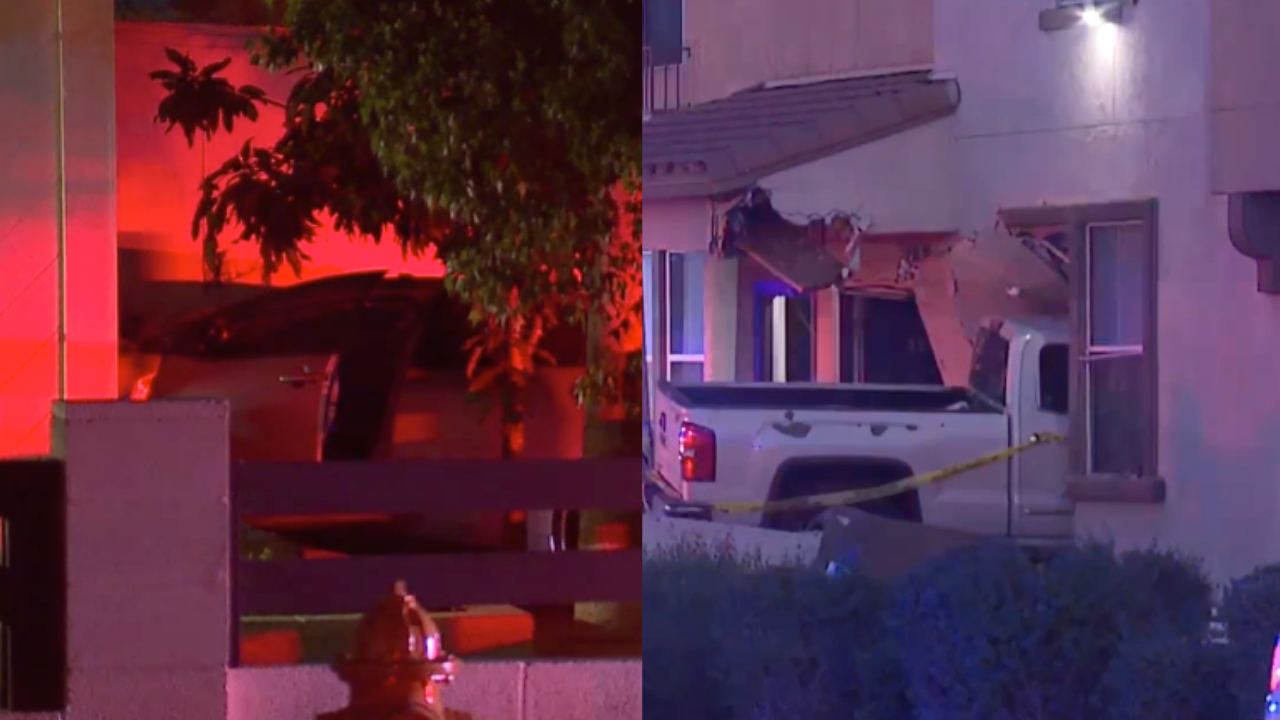 cars into wall
