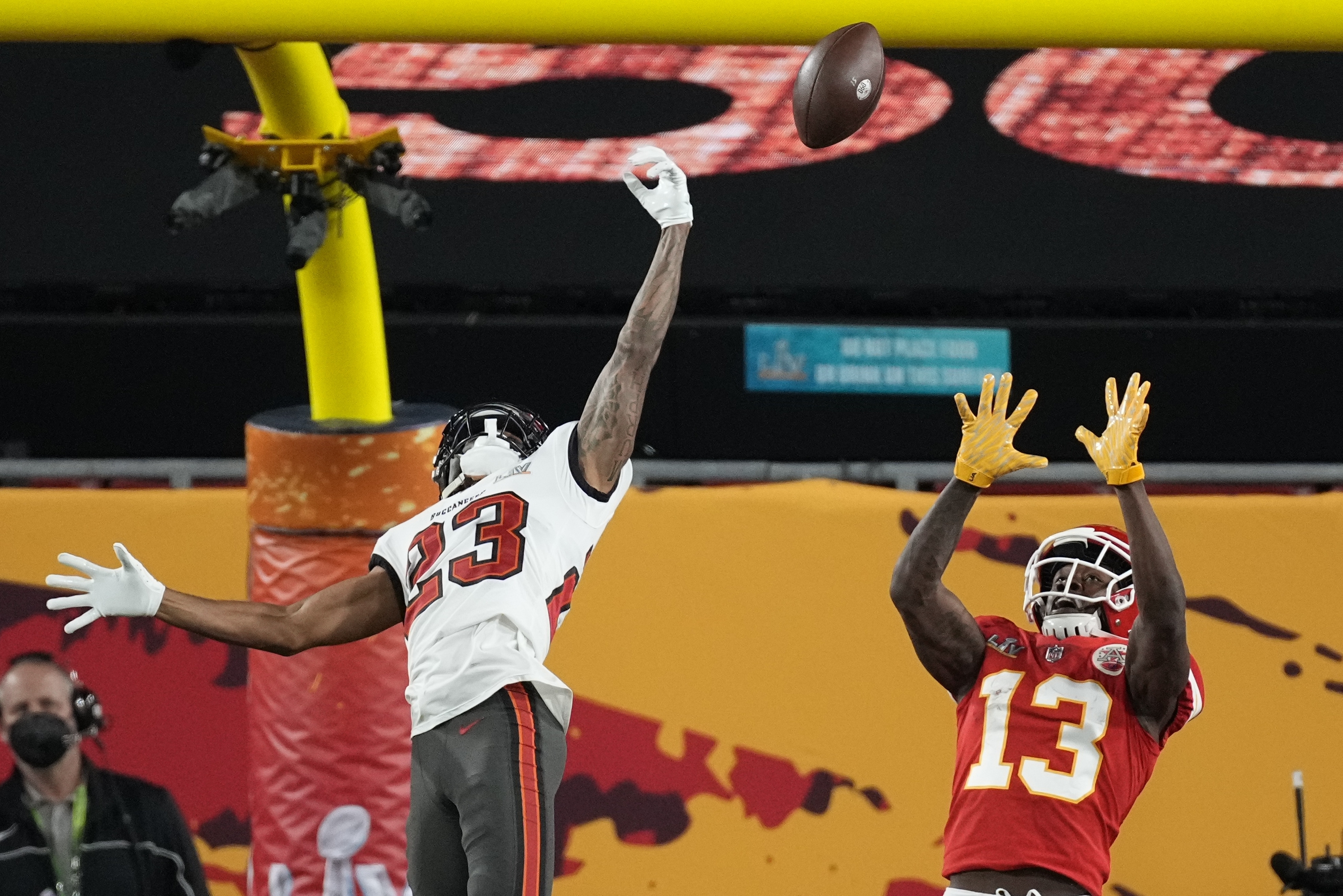 Sean Murphy-Bunting Chiefs Buccaneers Super Bowl Football