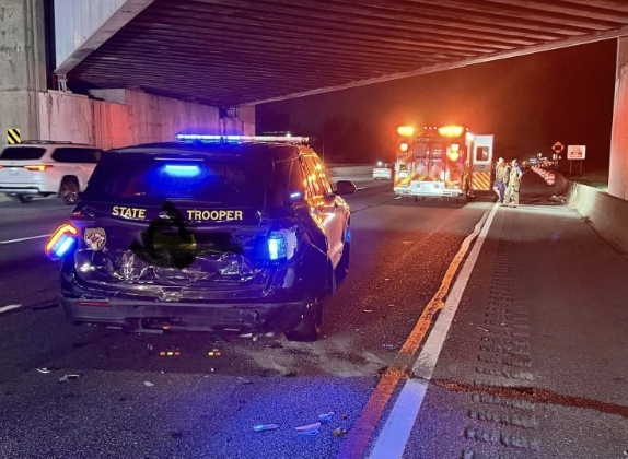 MSP trooper struck in I-270 work zone