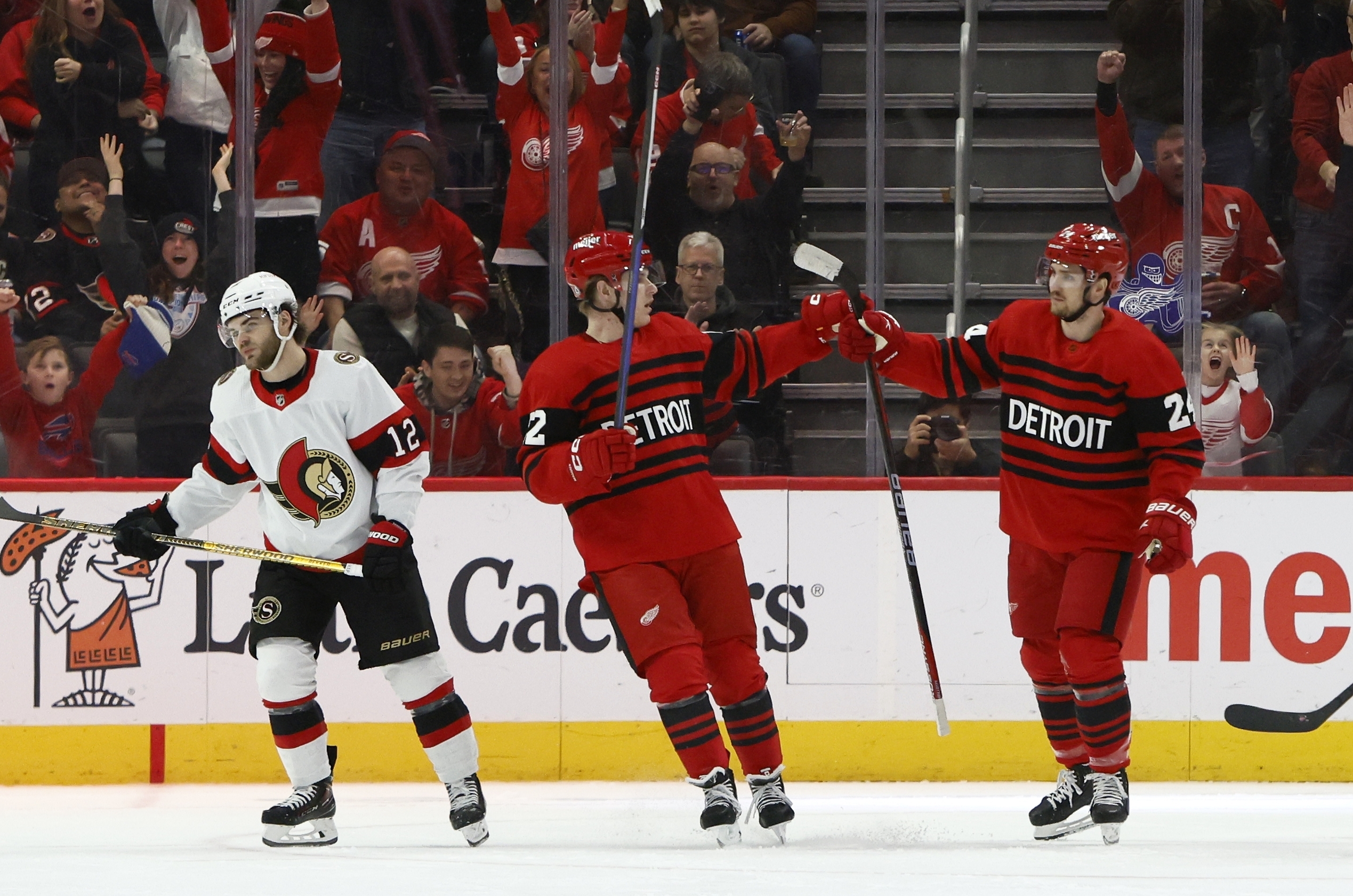 Senators Red Wings Hockey