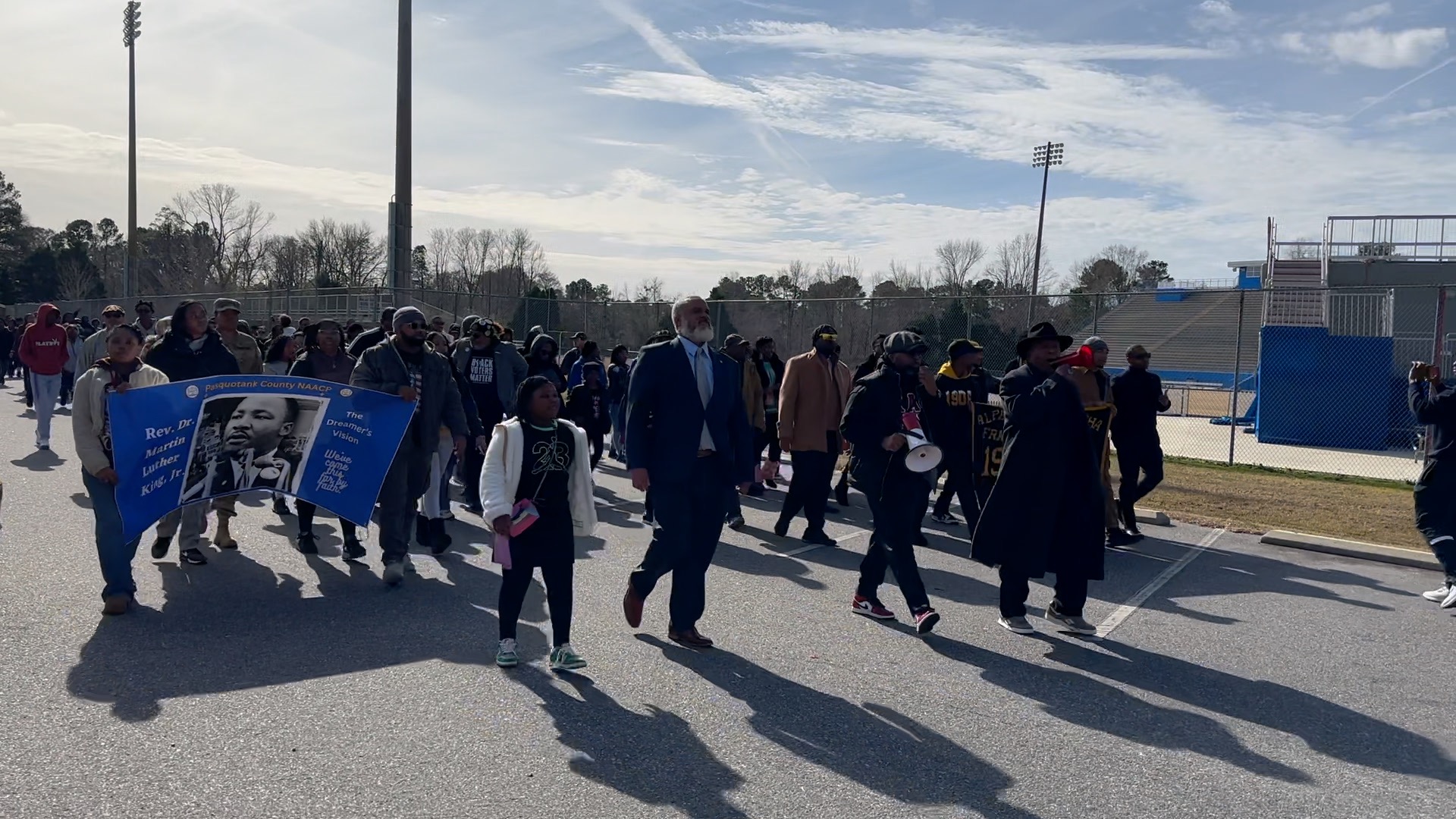 Generations join together to honor Dr. Martin Luther King, Jr. in Elizabeth City