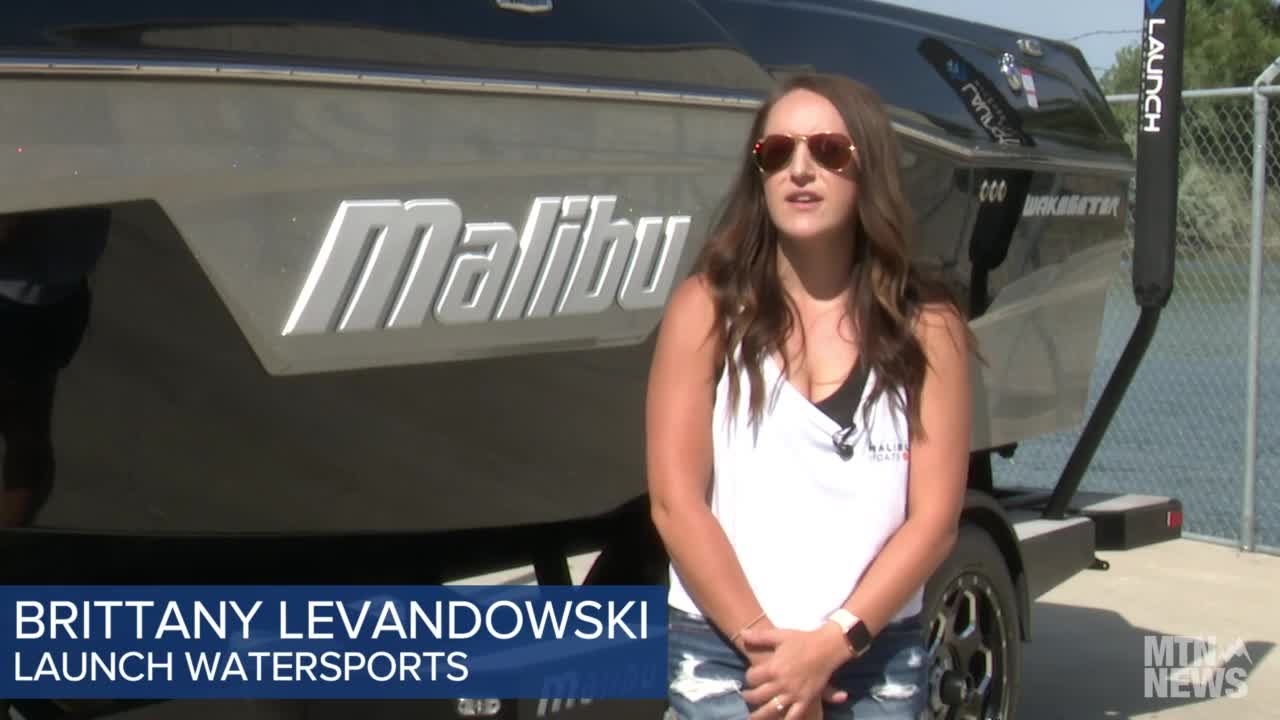 Brittany Levandowski, creative director for Launch Watersports