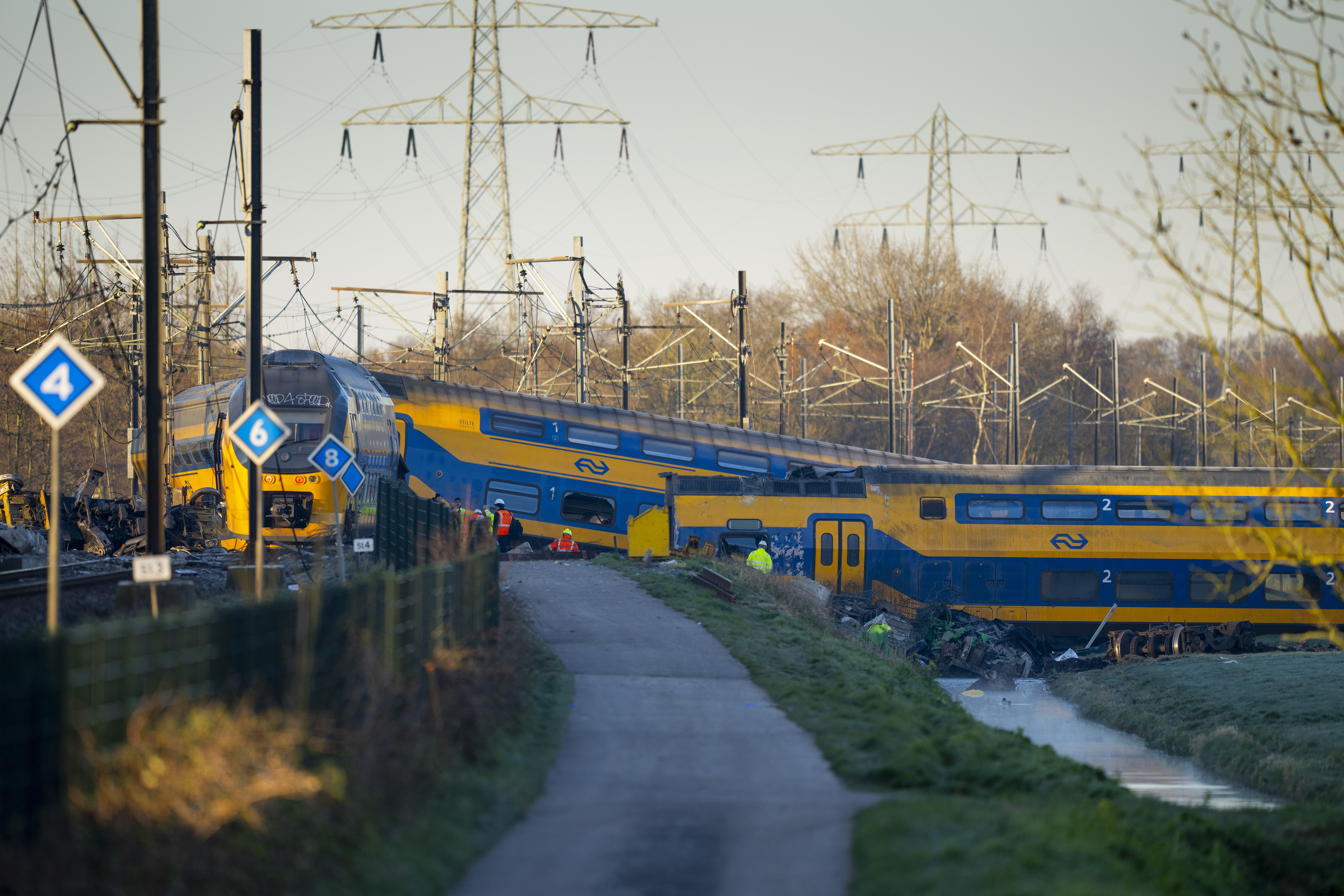 APTOPIX Netherlands Train Accident