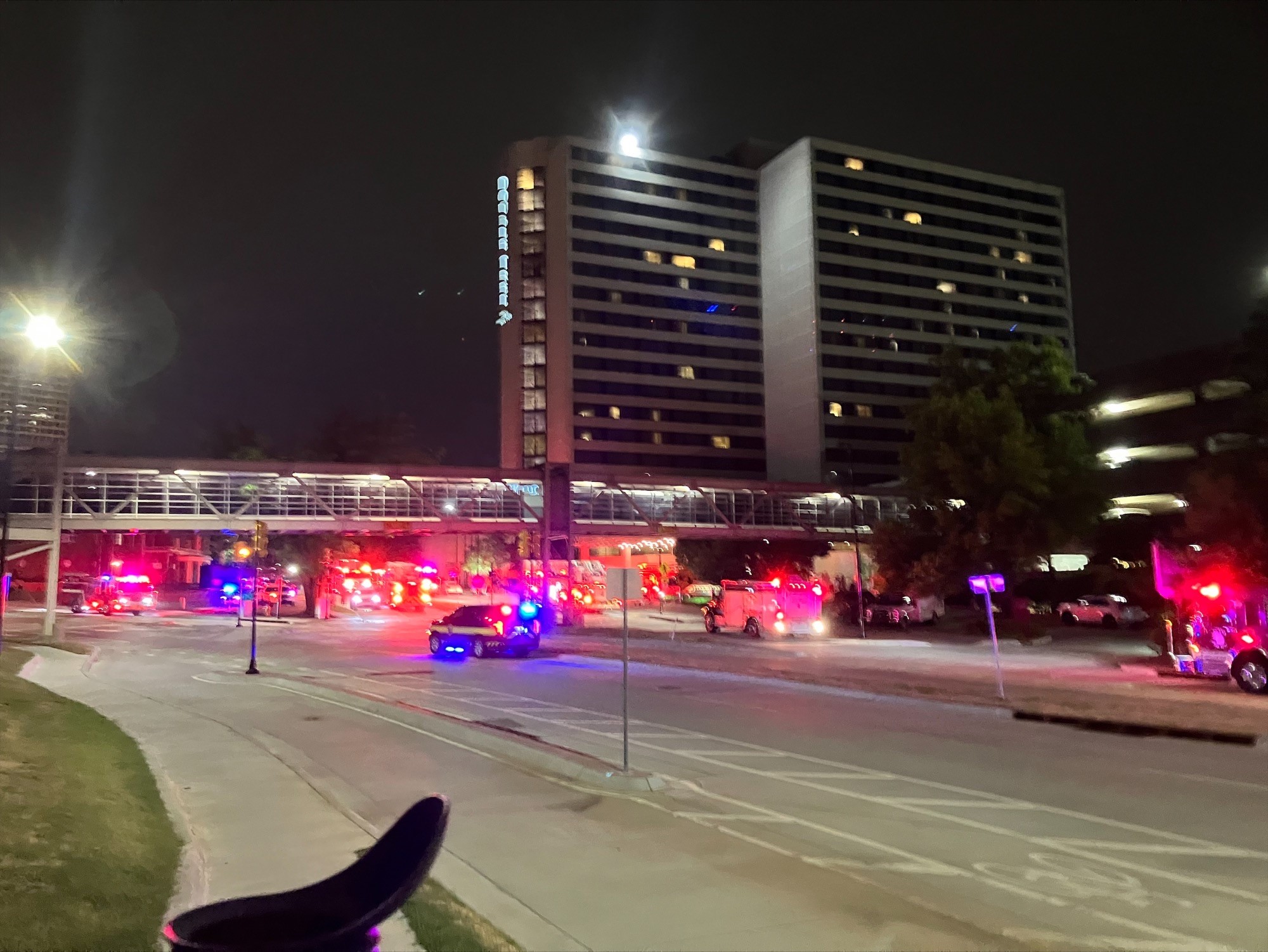 Fire at DoubleTree