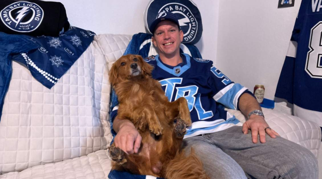 Lightning Fan Credits Team for Helping him Overcome Life's Obstacles