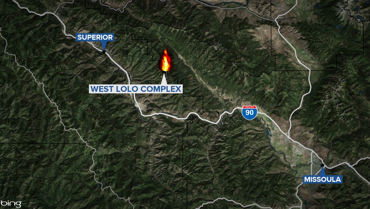 West Lolo Complex Fires