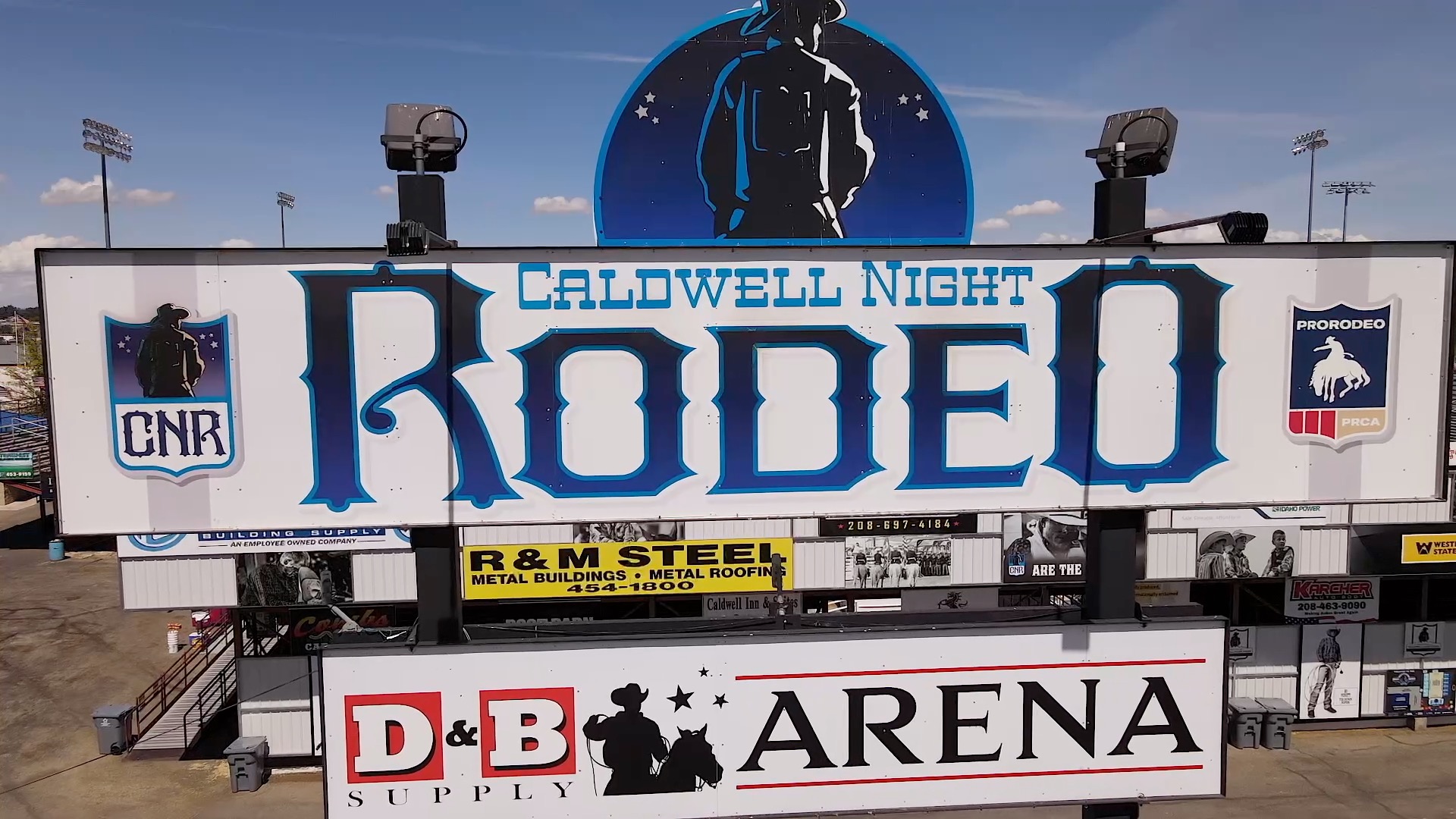 Caldwell Night Rodeo Sign 