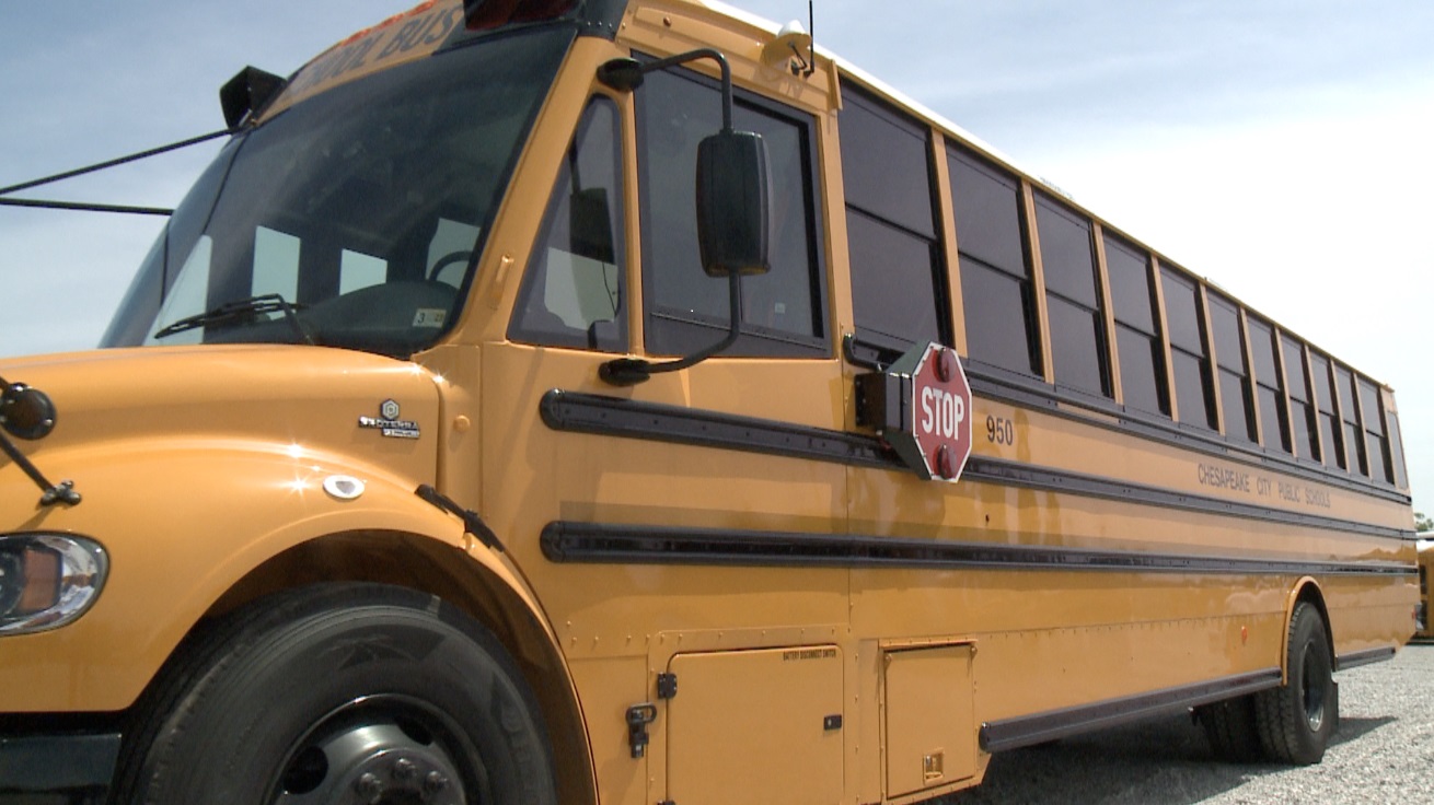 Chesapeake school bus 