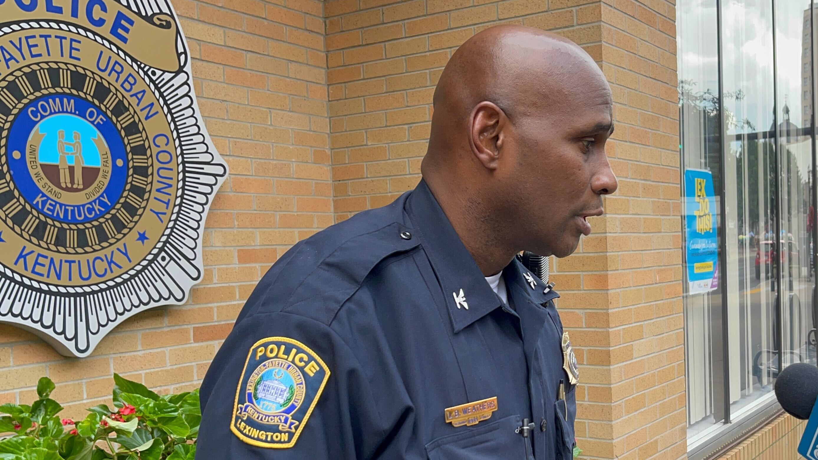 Lexington Chief of Police Lawrence Weathers