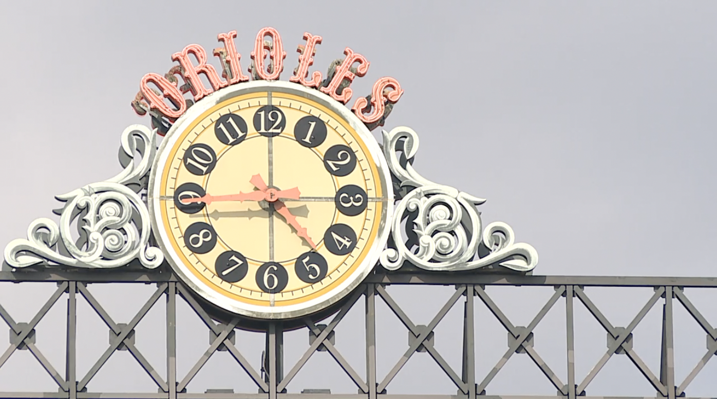 Orioles Clock