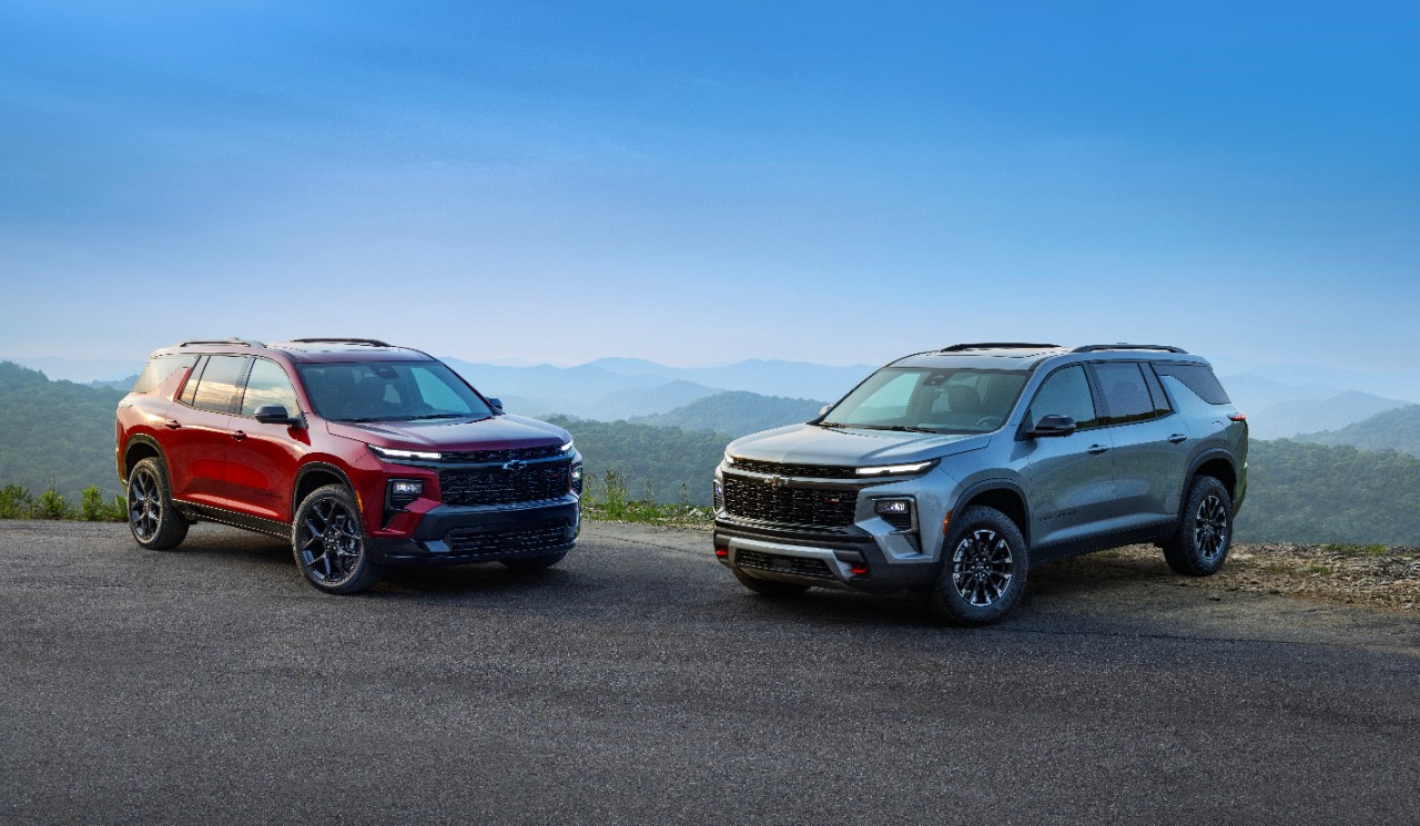 2024 Chevrolet Traverse RS and Z71