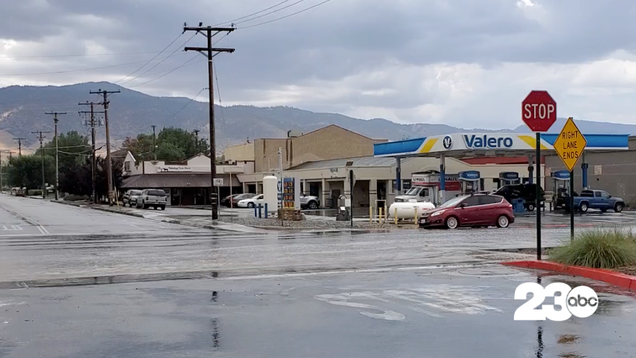 Flash Flood warning issued for areas of Kern County