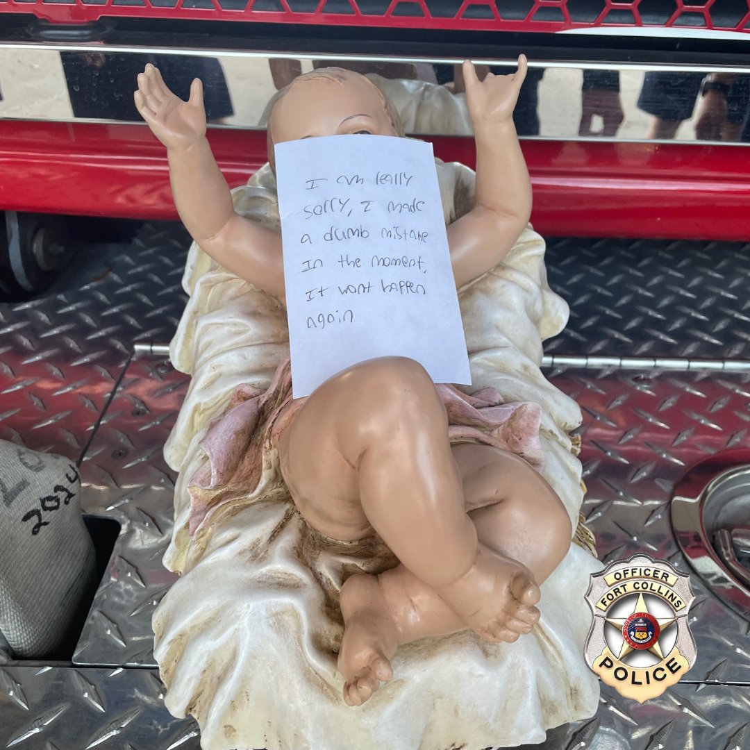 Baby Jesus figurine Fort Collins