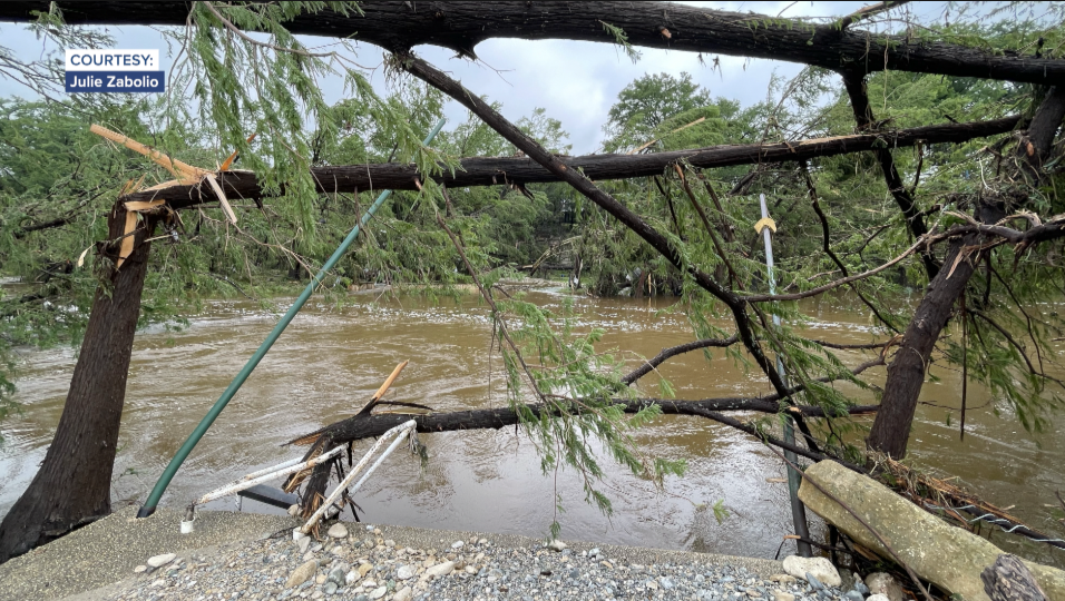 Flooding damage