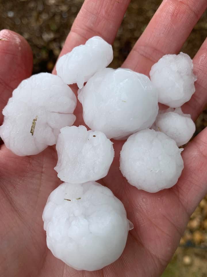 Hail stones