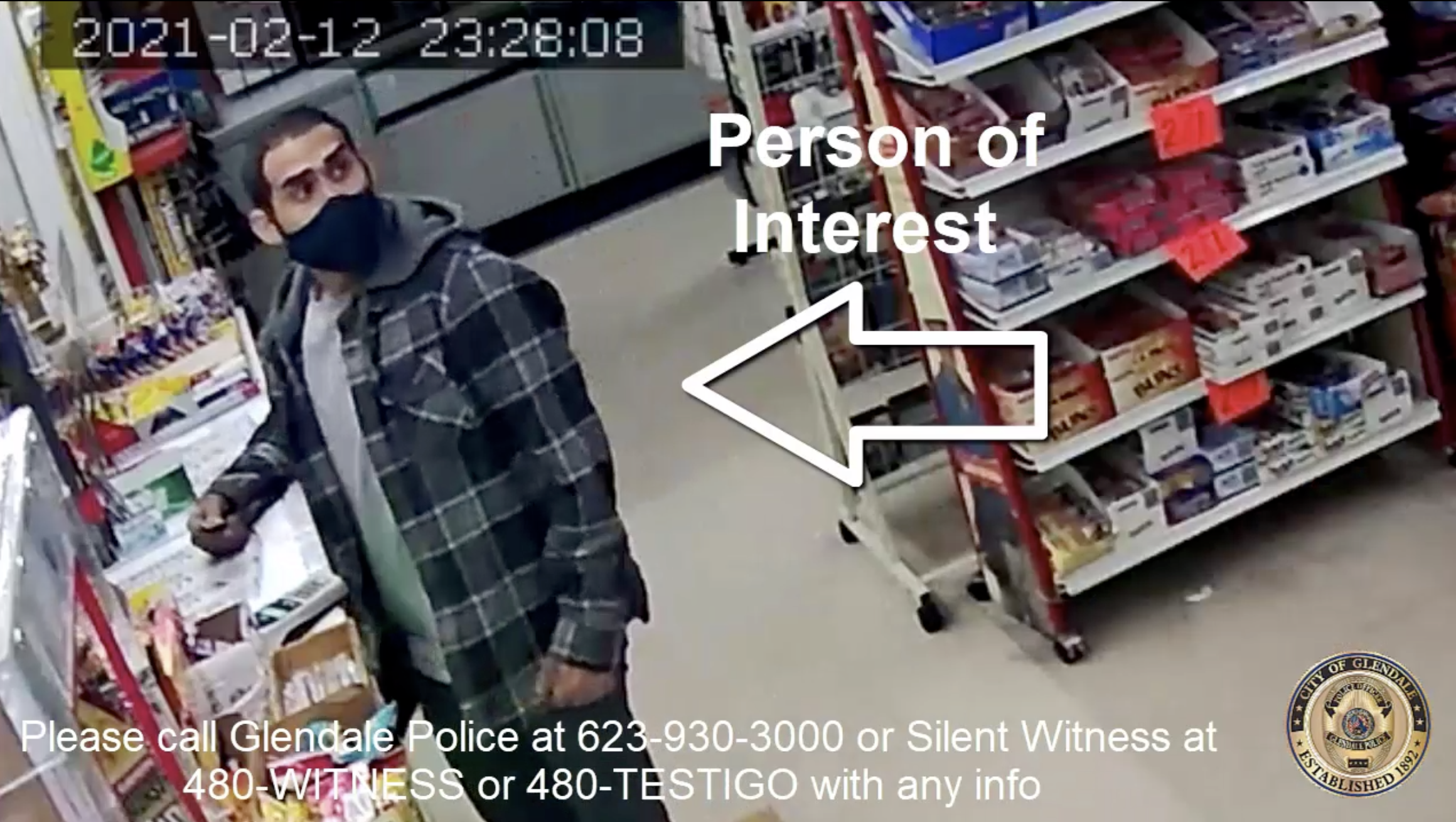 67th Ave Glendale homicide suspect