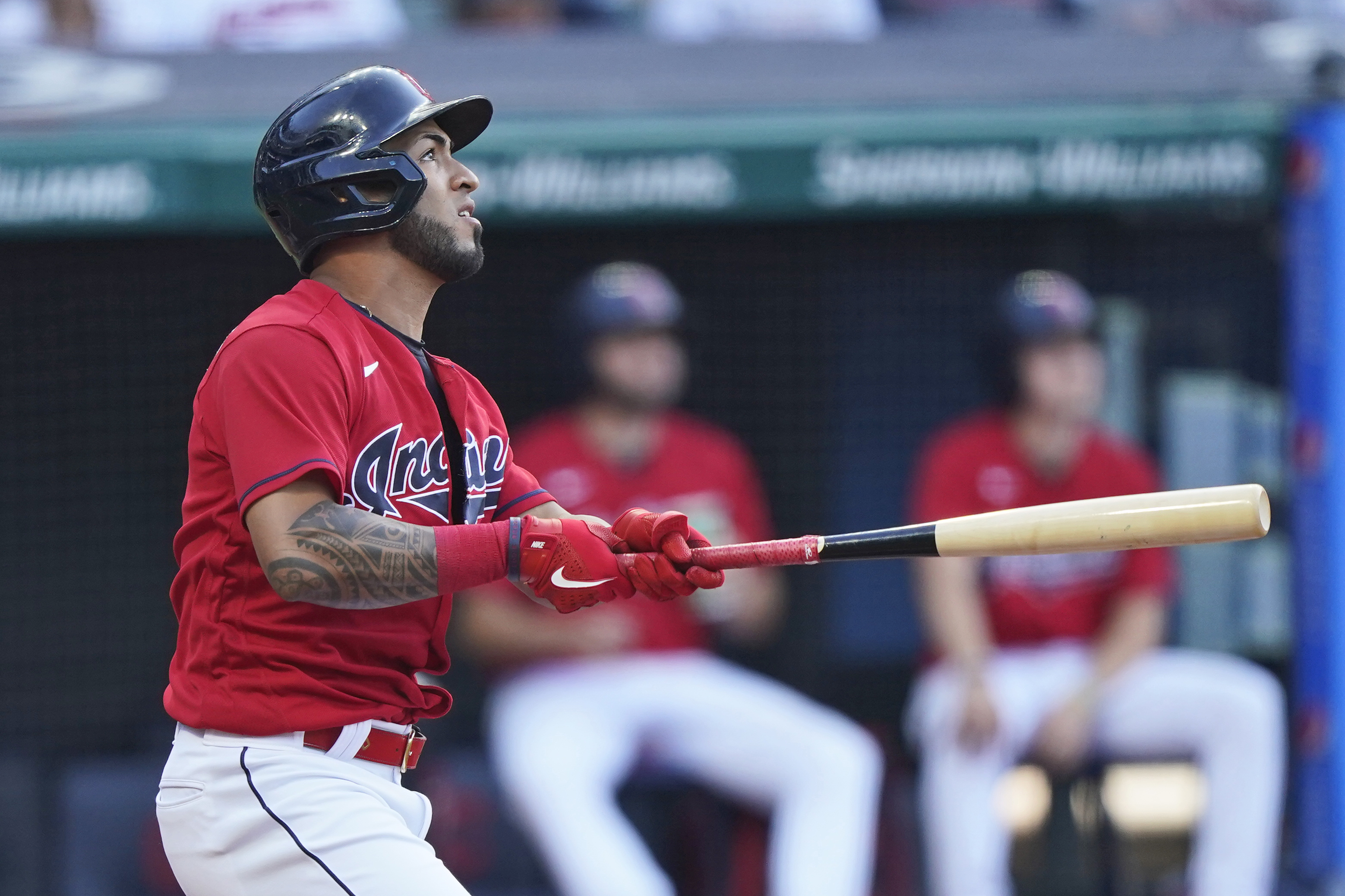 Eddie Rosario Tigers Indians Baseball