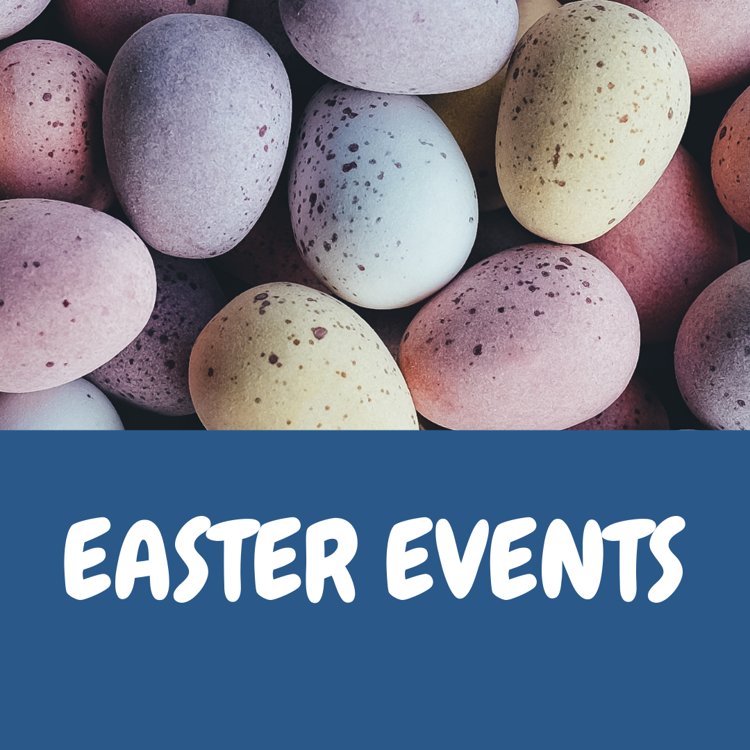 Pink and Blue Easter Eggs