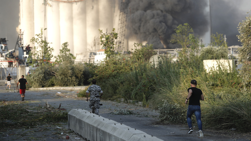 Massive explosion rocks Beirut
