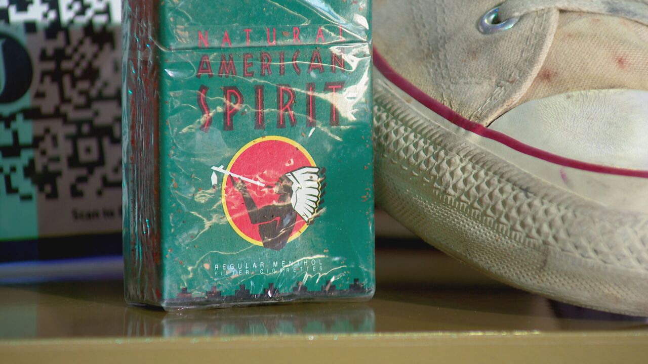 Kurt Cobain's unopened cigarettes