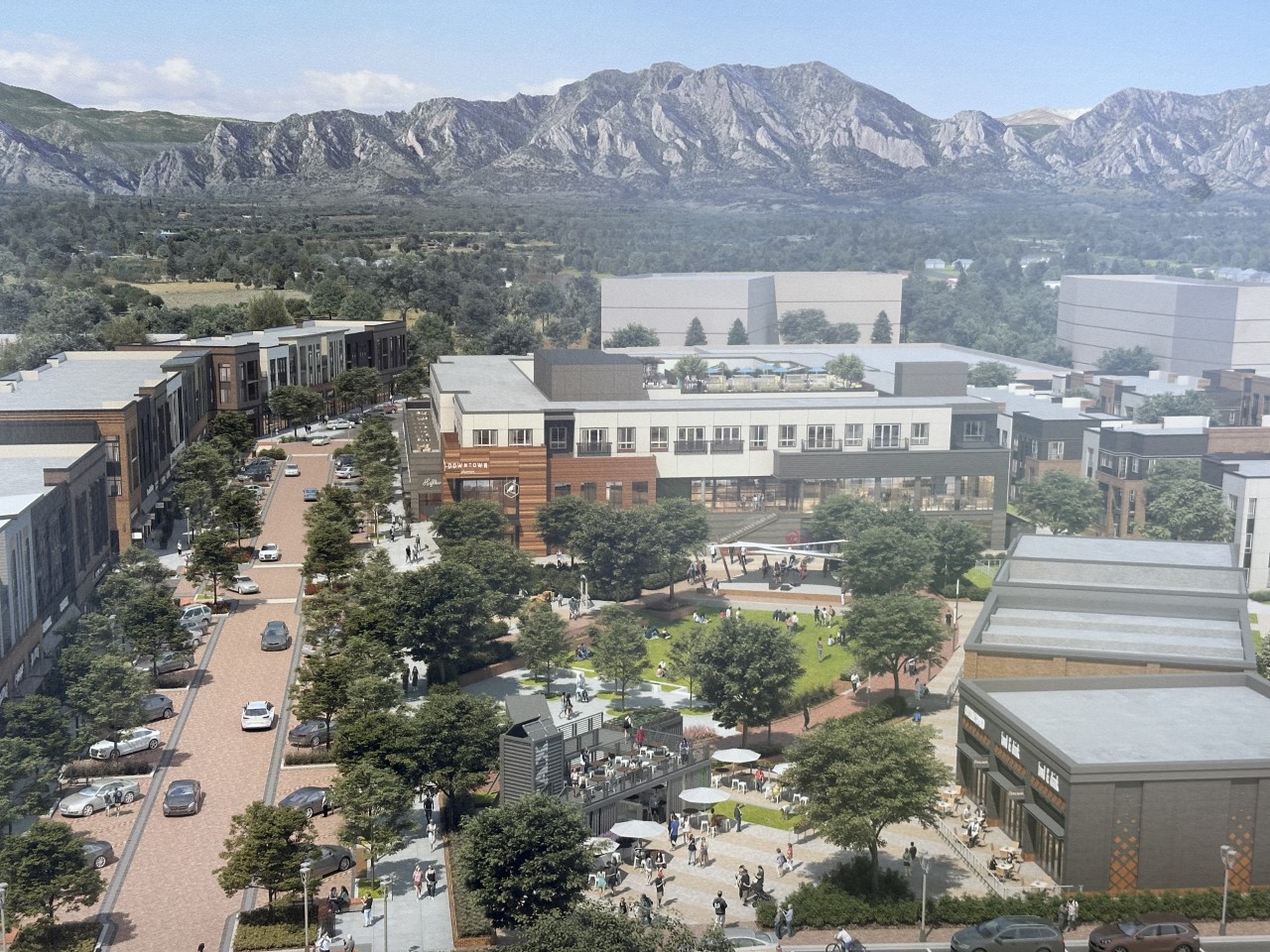 Town of Superior hosts walkthrough of new downtown