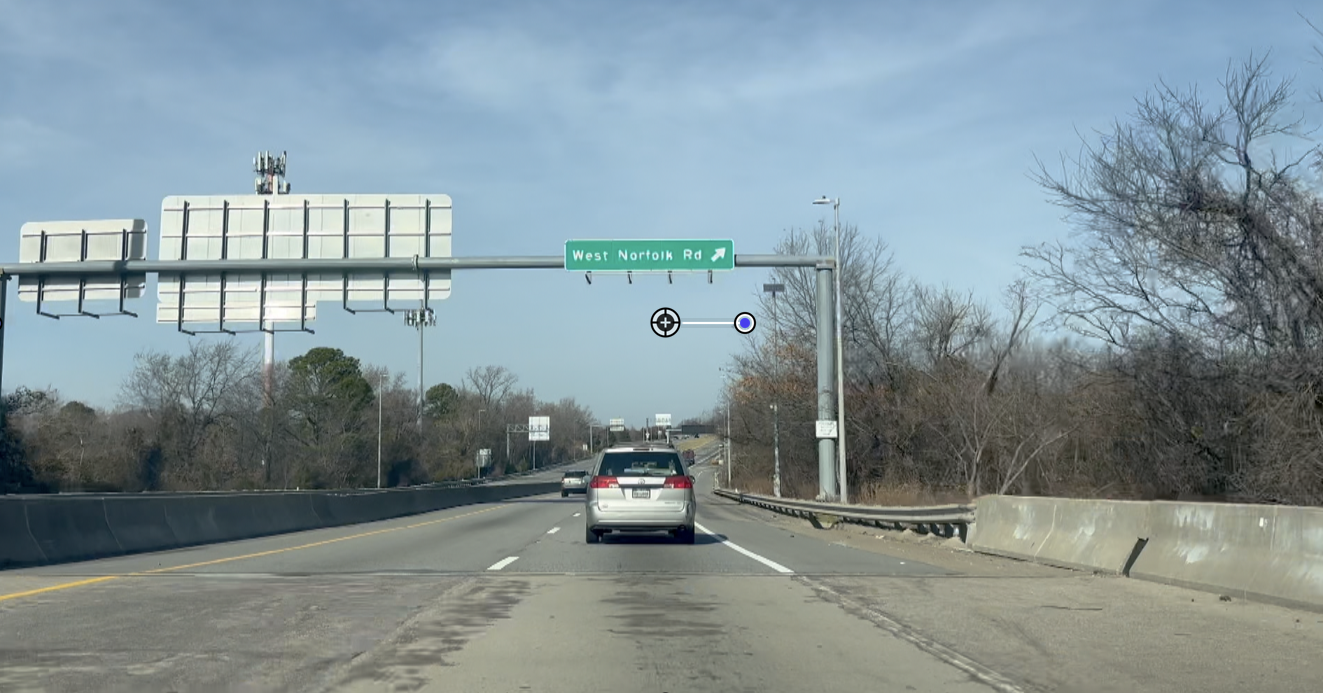 Western Freeway in Portsmouth