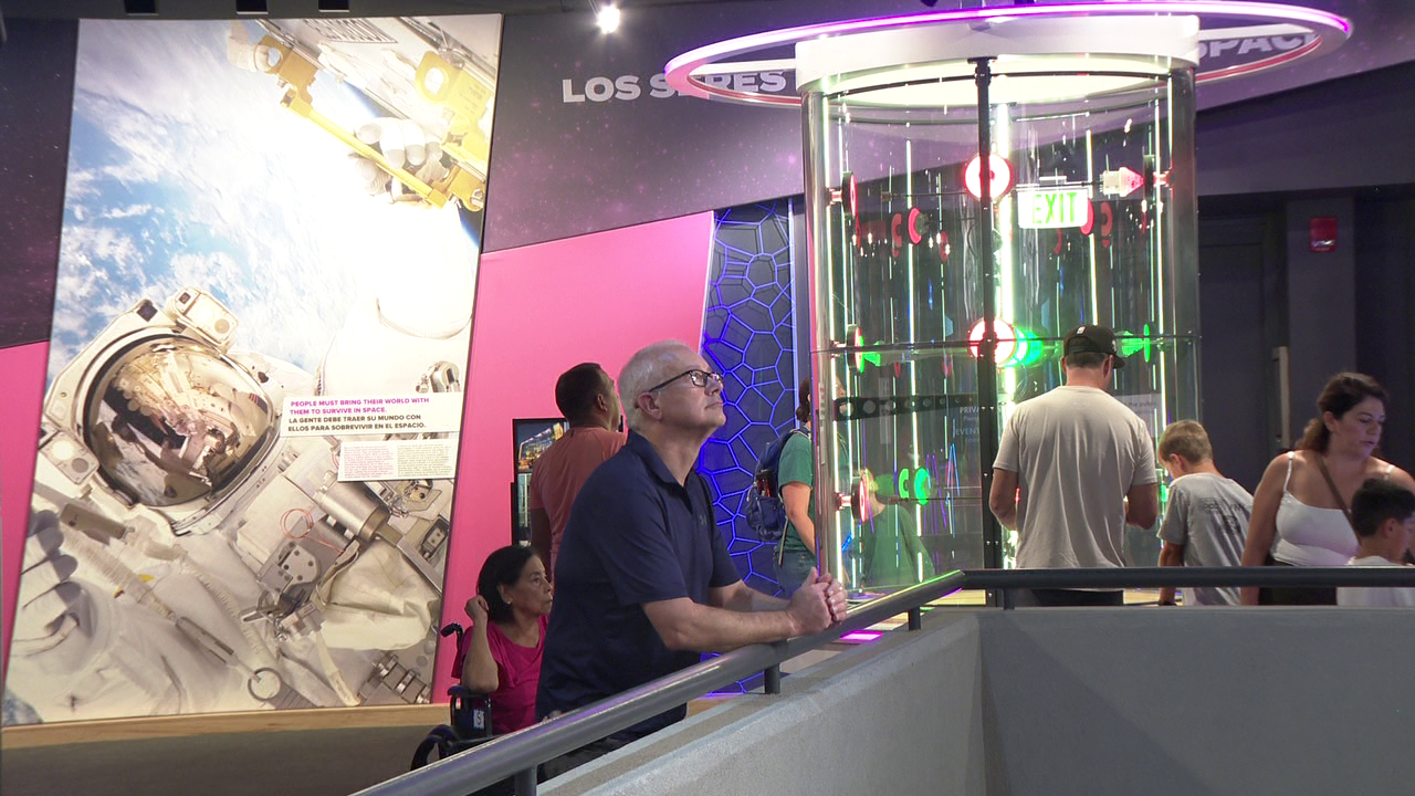 "Space Odyssey" exhibit