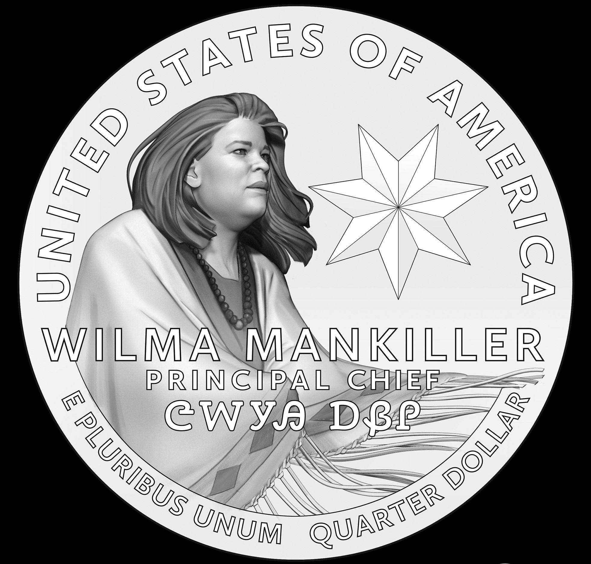 Design of the Wilma Mankiller quarter