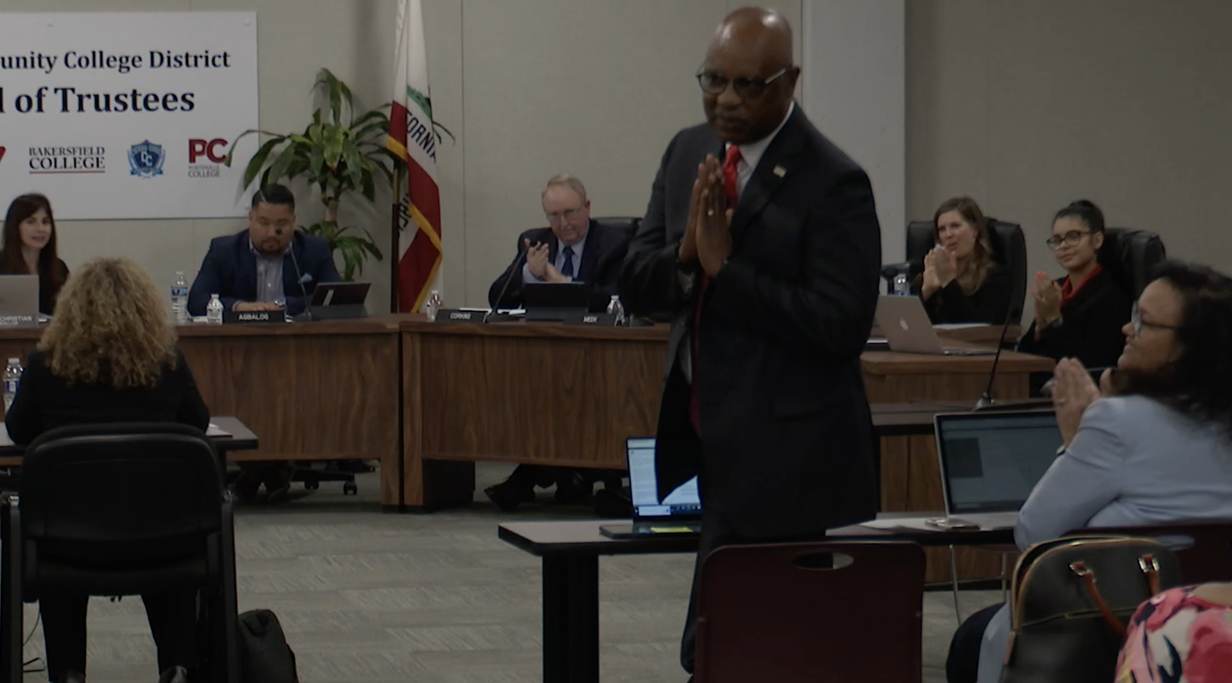 pastor steven watkin being appointed bc interim prez